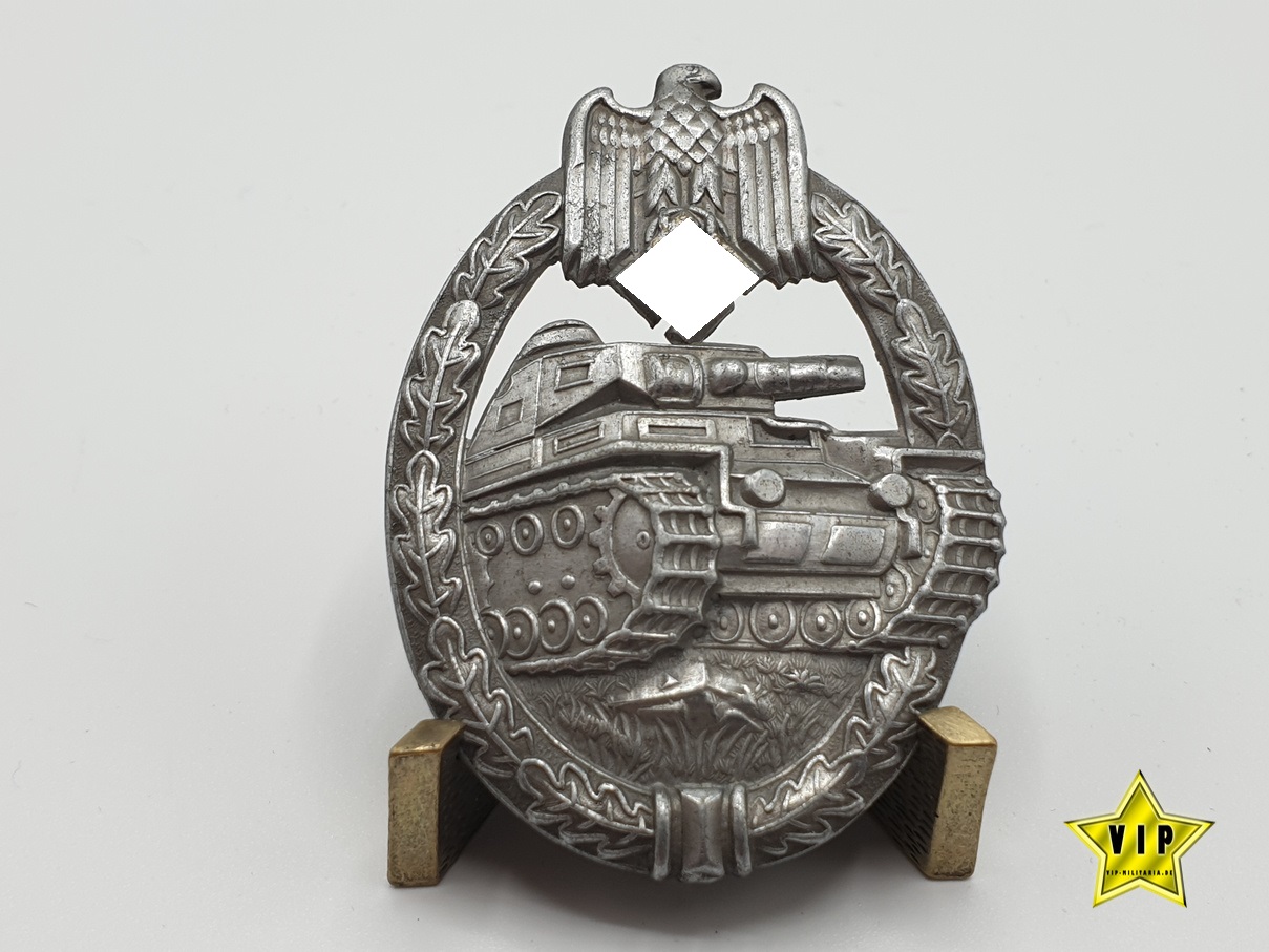 Panzerkampfabzeichen in Silber " Meybauer "