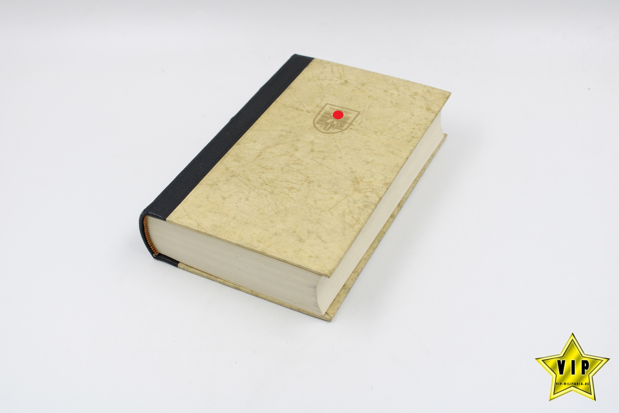 Mein Kampf 1939 Hochzeitsausgabe mit Stadtwappen München und Widmung