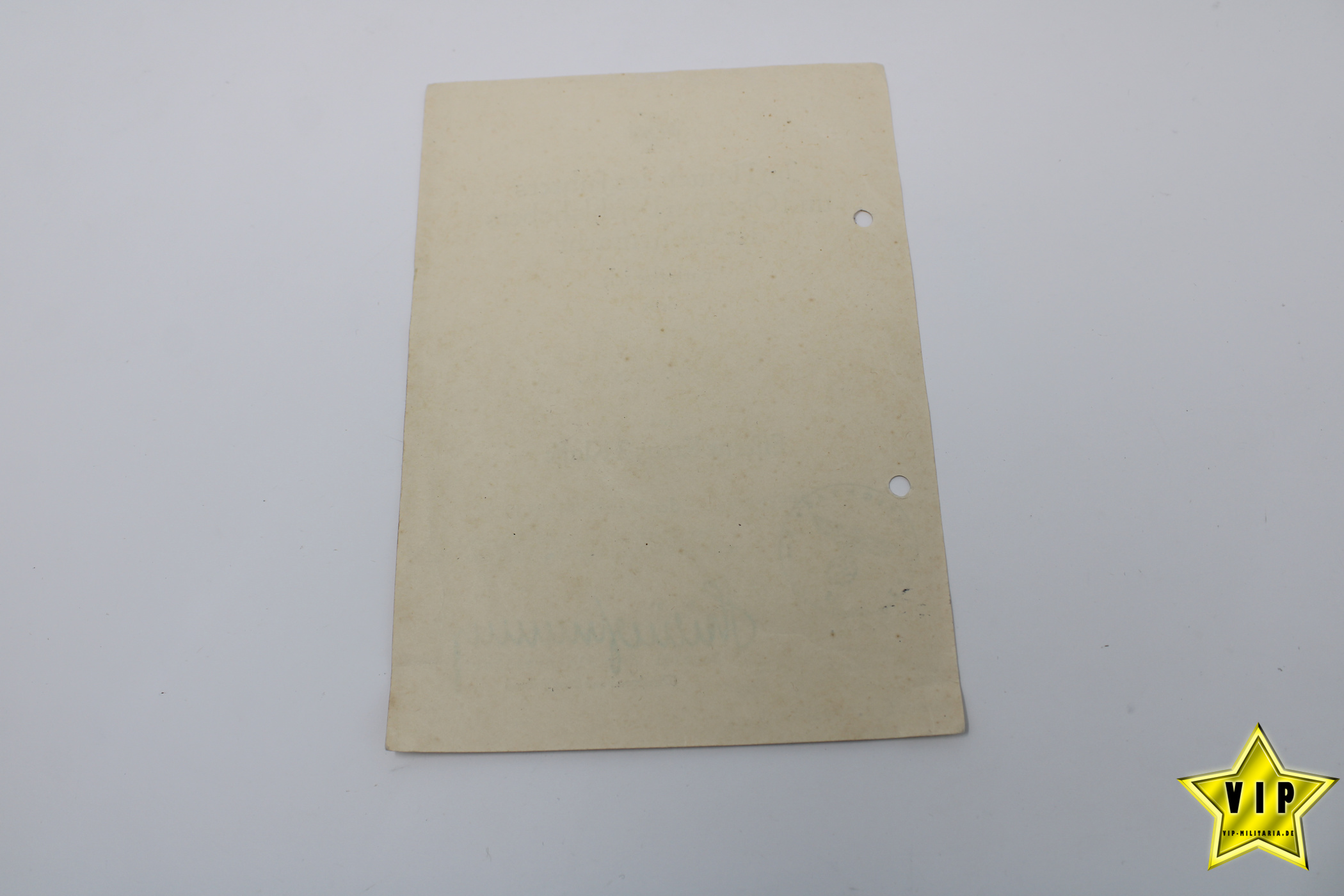 Eisernes Kreuz 2. Klasse 1939 mit Verleihungsurkunde