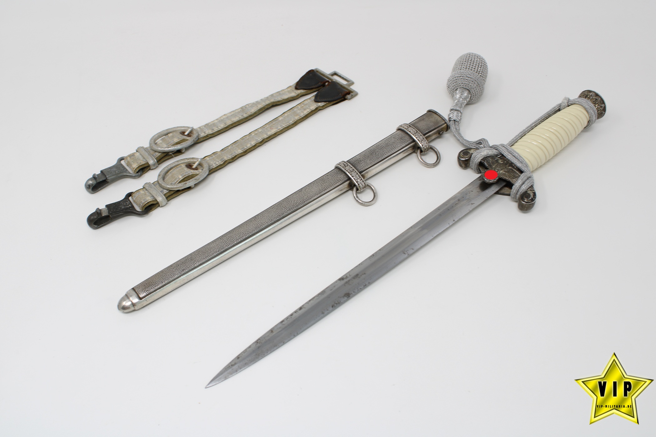 Wehrmacht Heer Offiziersdolch komplett E. & F. Hörster, Solingen