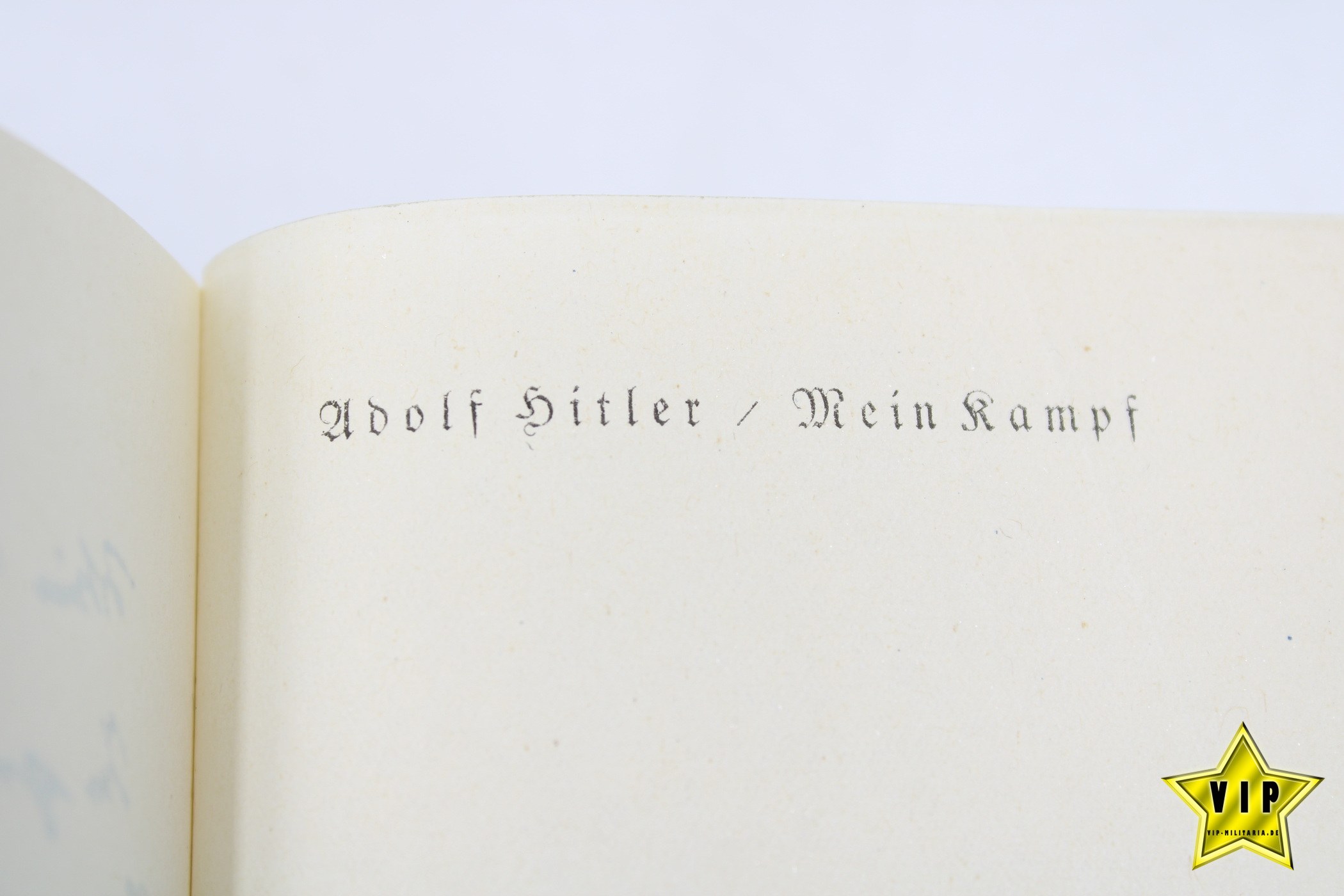 Mein Kampf 1940 Tornisterausgabe mit Widmung