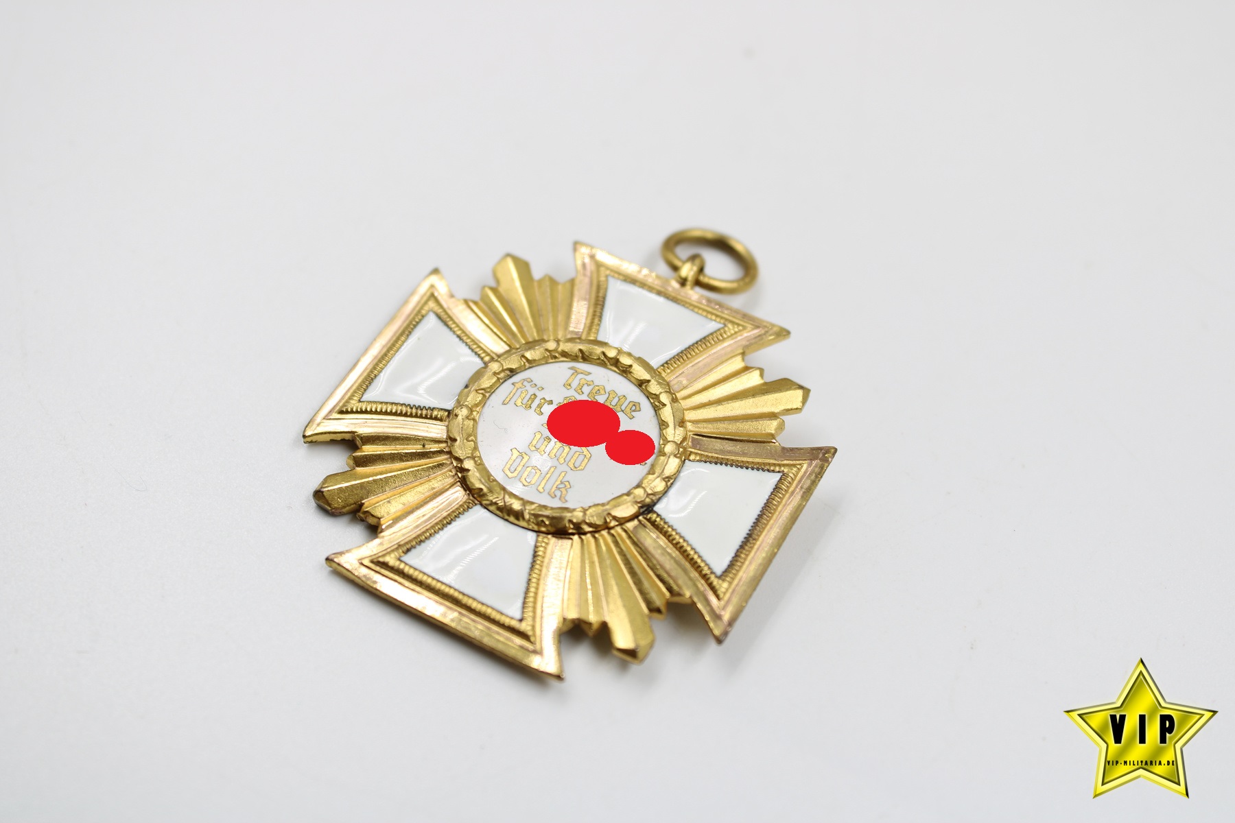 Dienstauszeichnung der NSDAP in Gold 25 Jahre im Verleihungsetui 