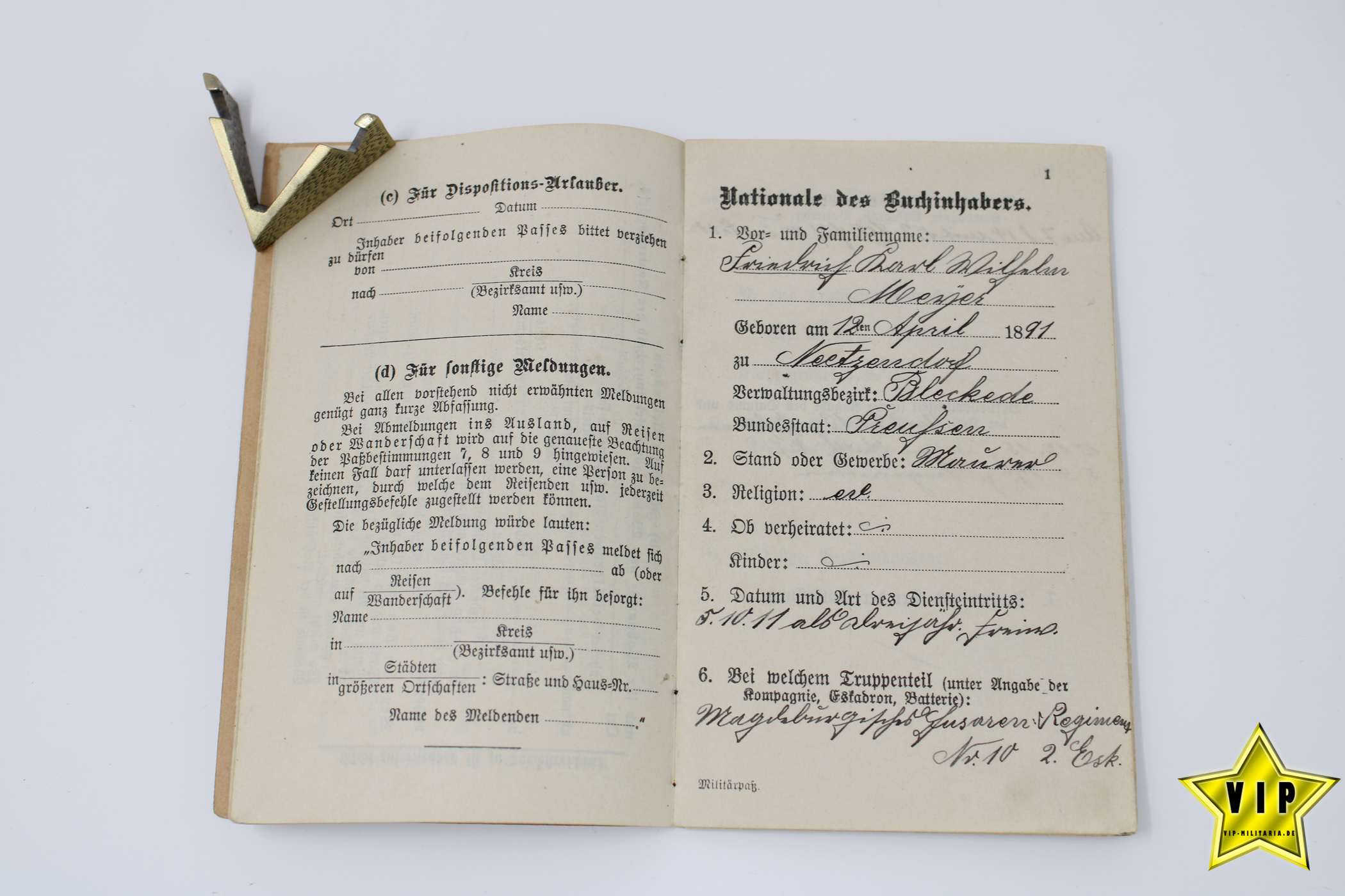1. Weltkrieg und 3. Reich Eisernes Kreuz 1914 Nachlass einer Person