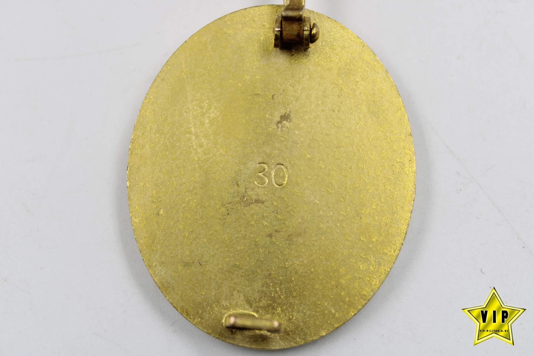Verwundetenabzeichen in Gold 1939 Hersteller 30 Hauptmünzamt WIen / VARIANTE