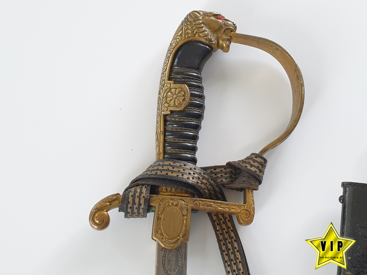 Löwenkopfsäbel für Offiziere der Wehrmacht