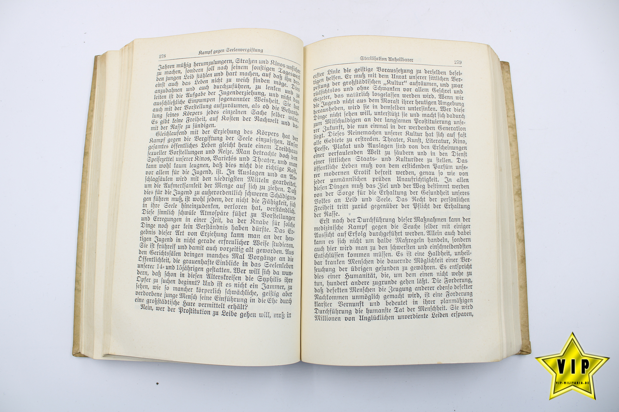 Mein Kampf 1939 mit Goldschnitt