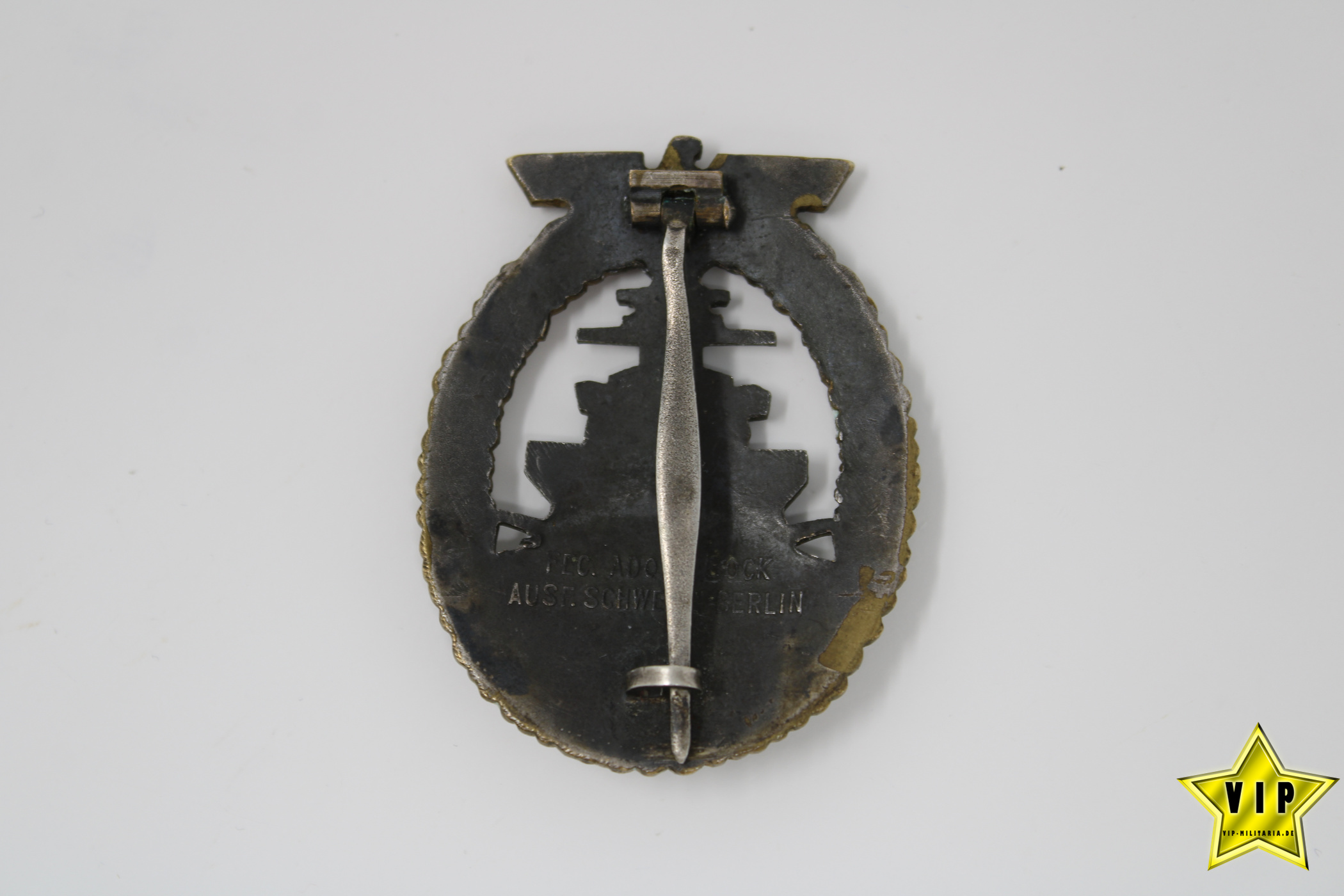 Flottenkriegsabzeichen Schwerin - Berlin