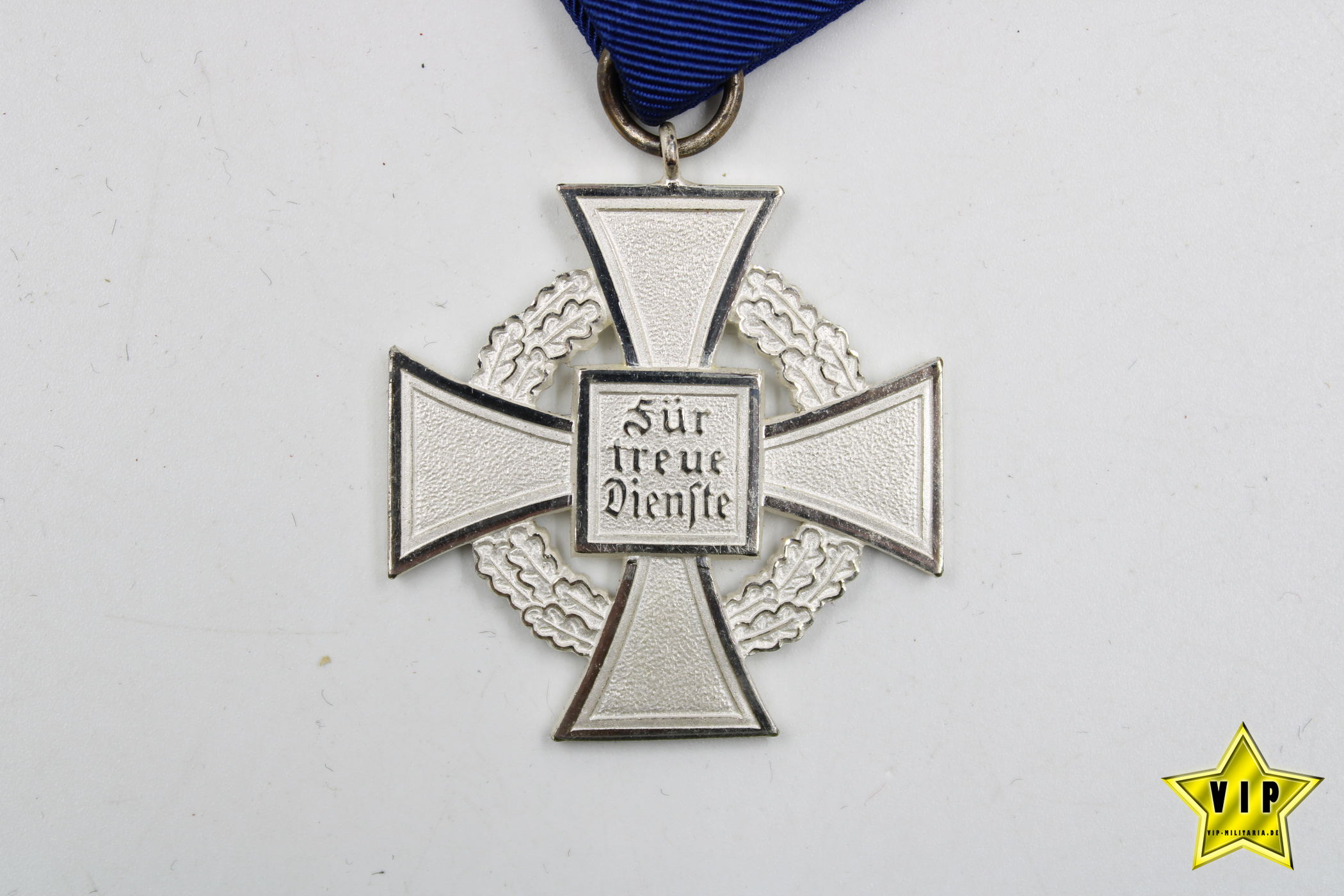 Treuedienst Ehrenzeichen 25 in Silber im Verleihungsetui 