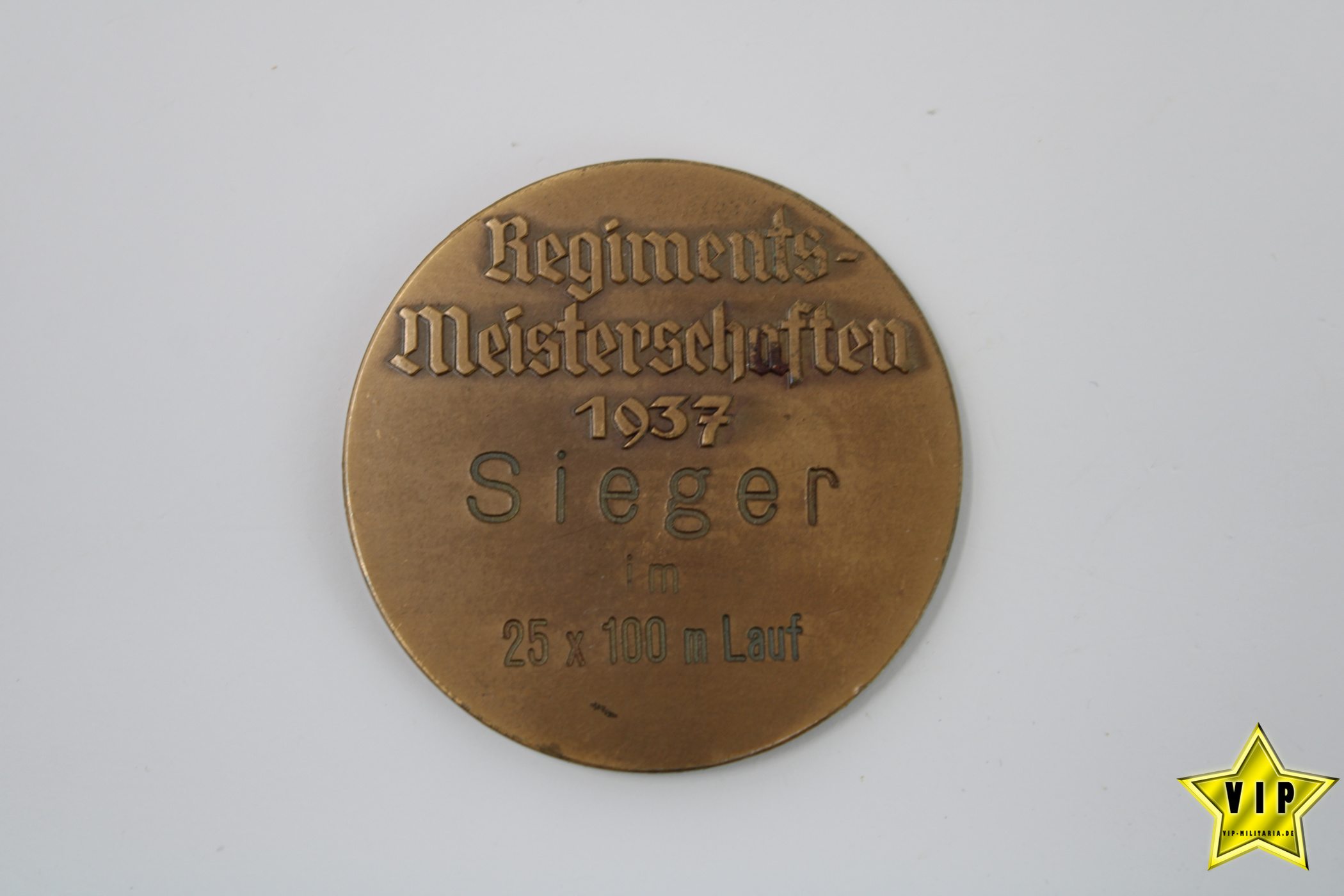 Flakregiment Siegermedaille im Etui