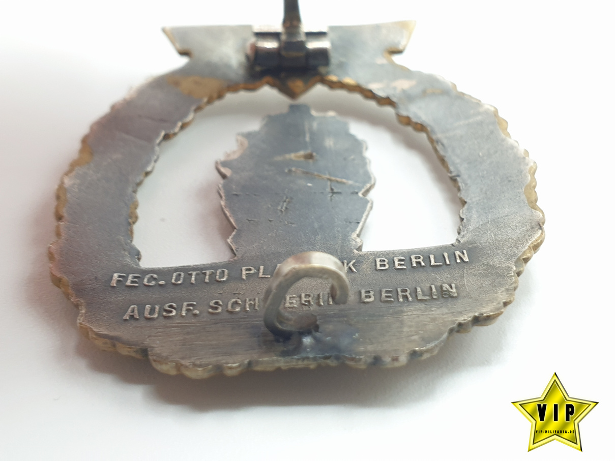 Minensucher Abzeichen Hersteller Schwerin Berlin