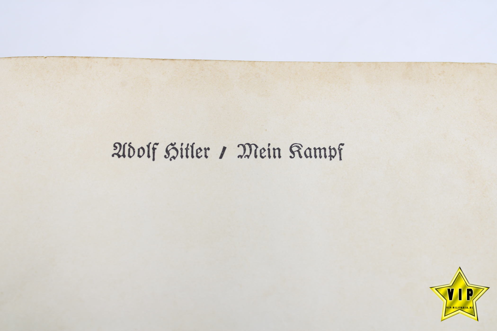 Mein Kampf 1939 mit Stadtwappen aus Oberhausen mit Goldschnitt