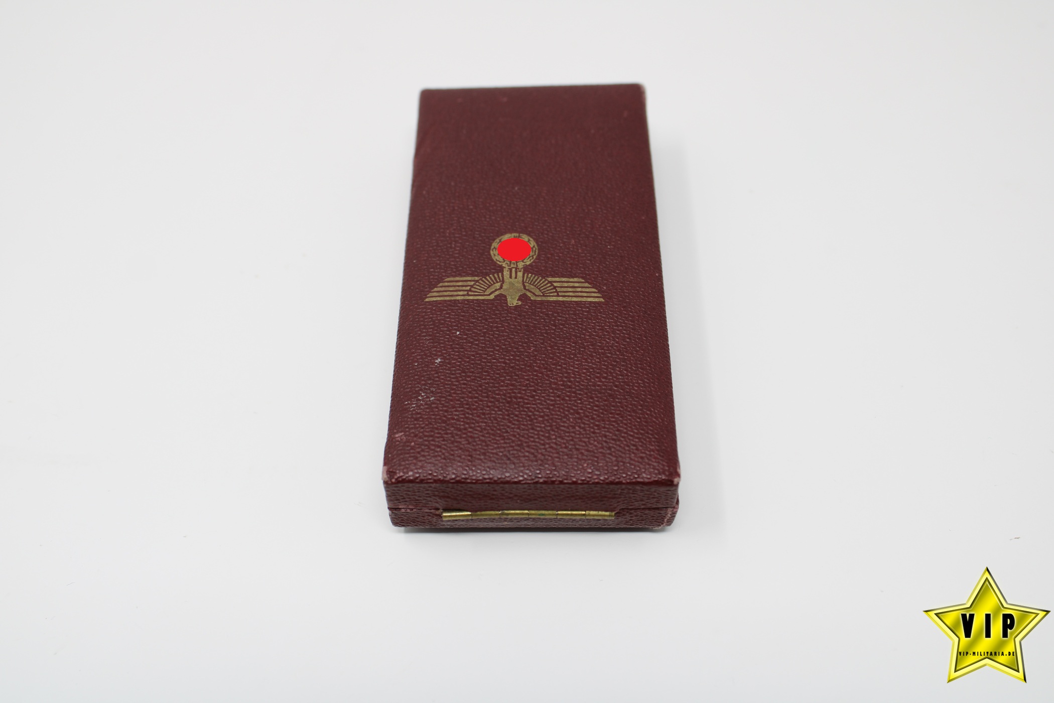 Anschluss Medaille 1. Oktober Sudetenland mit Prager Burg Auflage im Etui