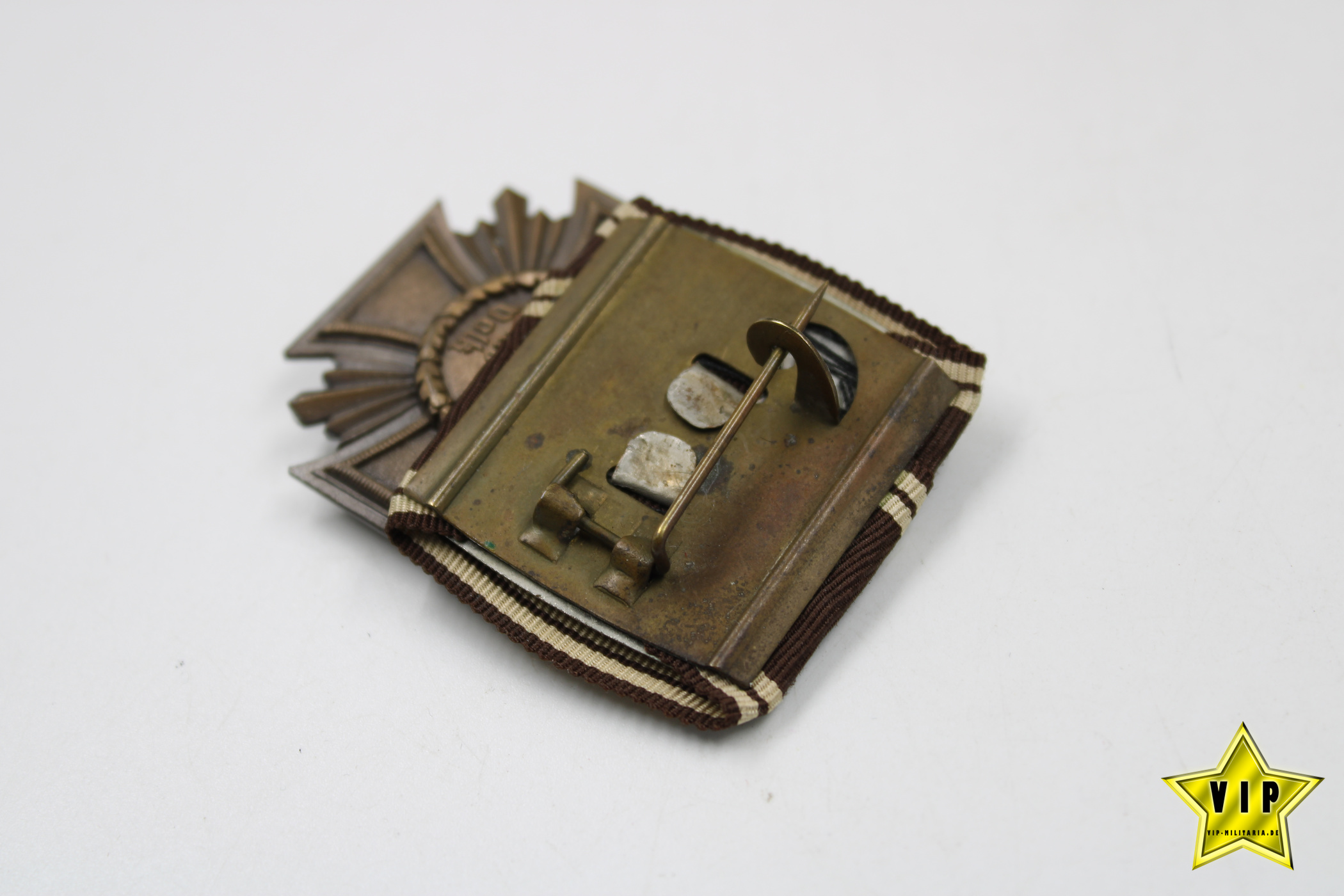 NSDAP Dienstauszeichnung in Bronze an Einzelspange