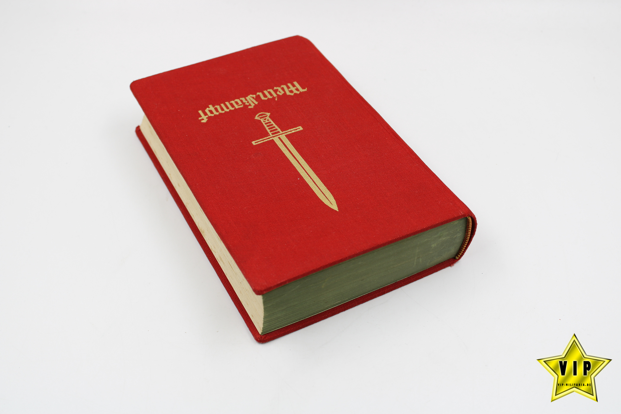 Mein Kampf 1939 Beamtenausgabe mit Unterschrift Ortsgruppenleiter