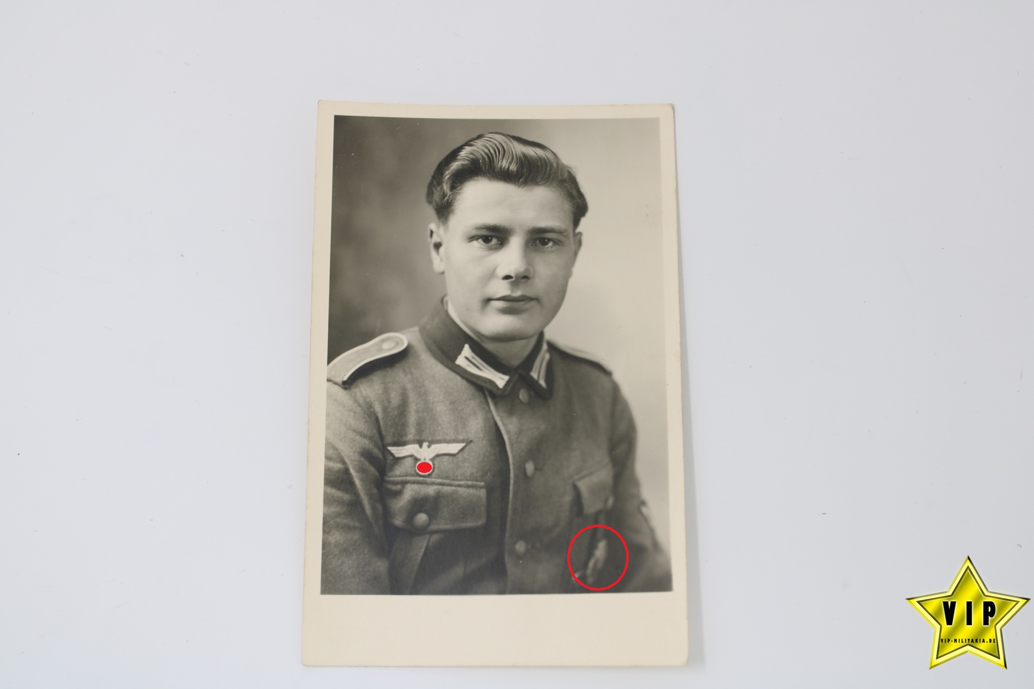 Postkarte Soldat