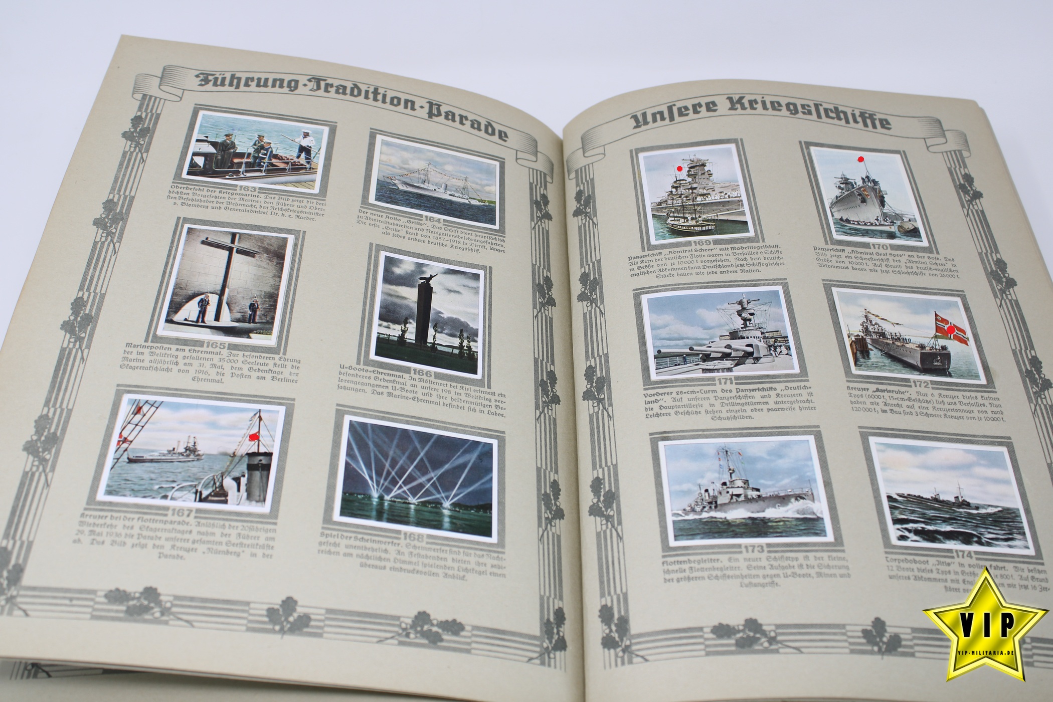 Sammelbilderalbum Die deutsche Wehrmacht