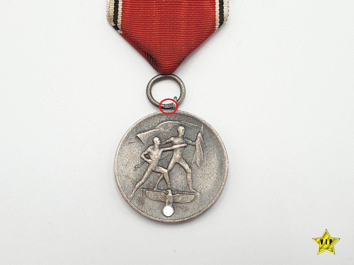 Anschluss Medaille 13. März 1938 Österreich Hersteller 19