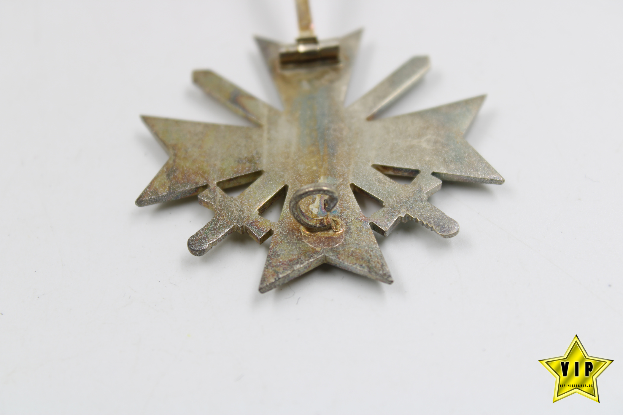 Kriegsverdienstkreuz 1. Klasse 1939 Hersteller 1 Deschler & Sohn, München im Etui 