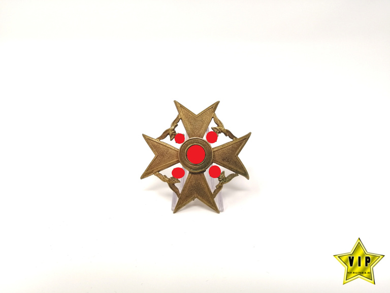 Spanienkreuz in Bronze ohne Schwerter Spanienkreuz in Bronze ohne Schwerter