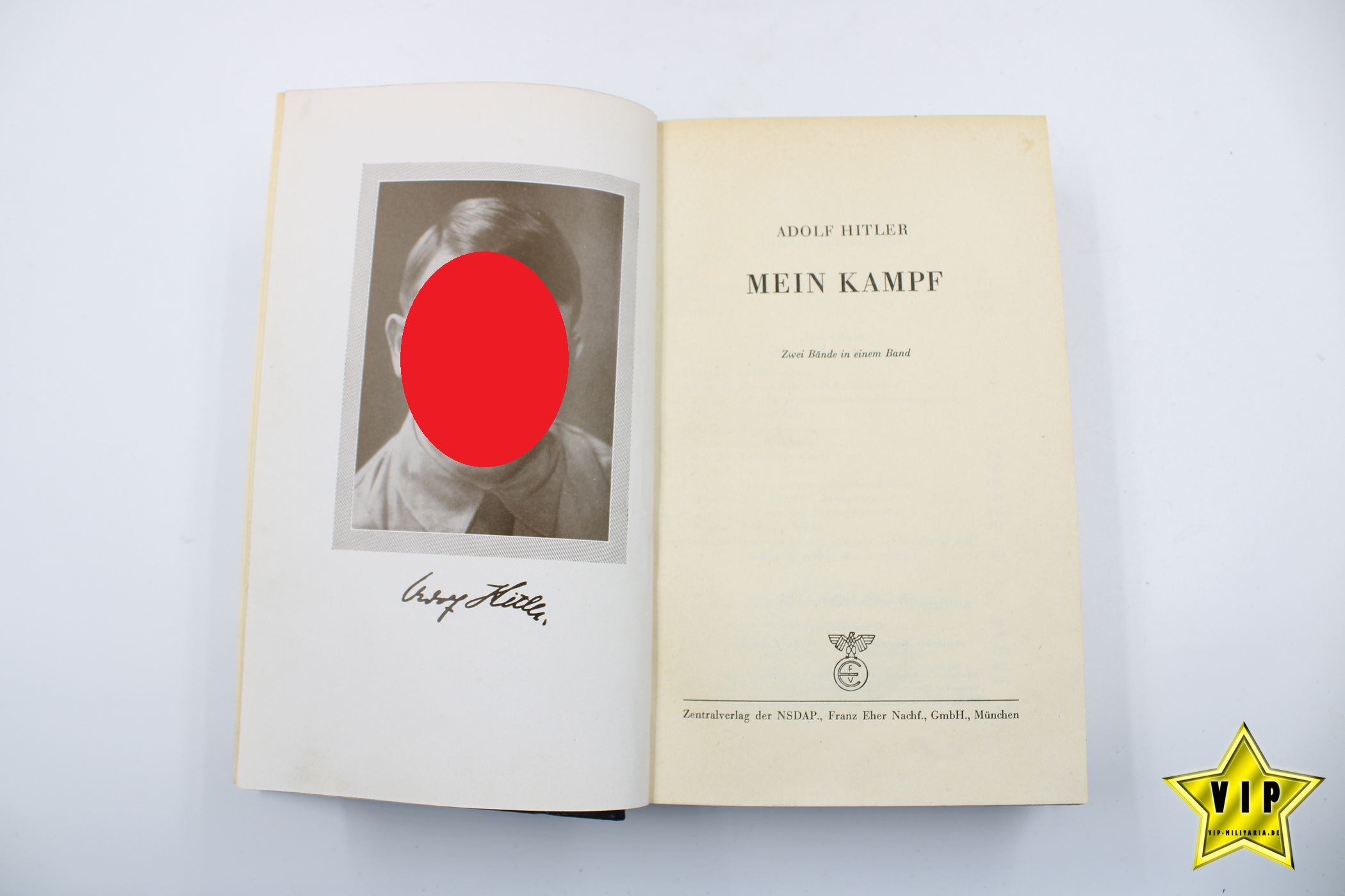 Mein Kampf 1941 Volksausgabe in Latein Schrift 