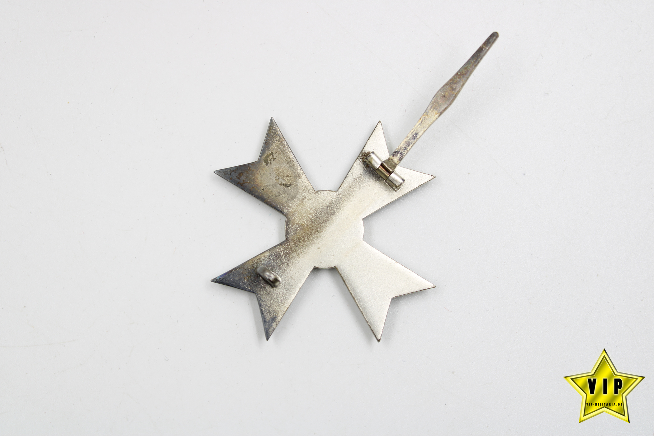 Kriegsverdienstkreuz 1. Klasse ohne Schwerter im Etui + Umkarton Hersteller 1 Deschler & Sohn, München + Miniatur