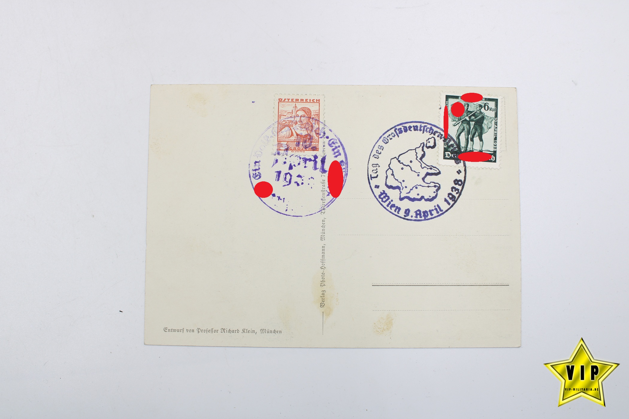 Postkarte Adolf Hitler 