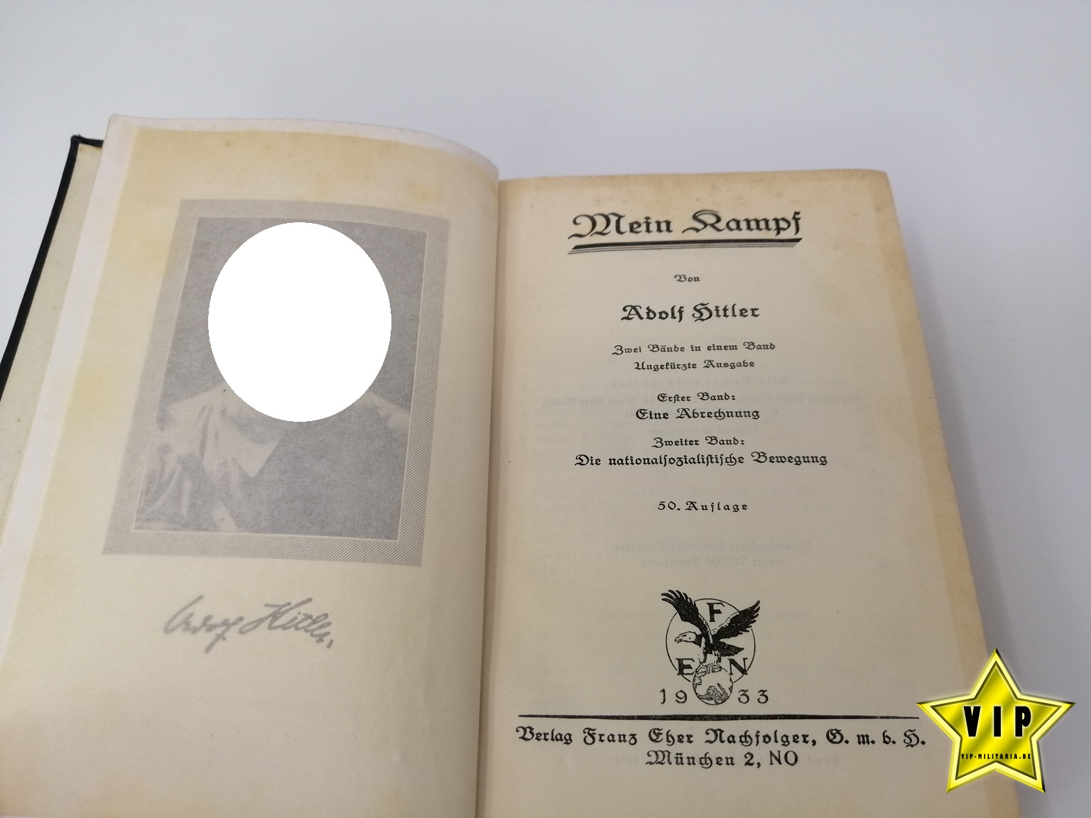 Buch Mein Kampf von 1933
