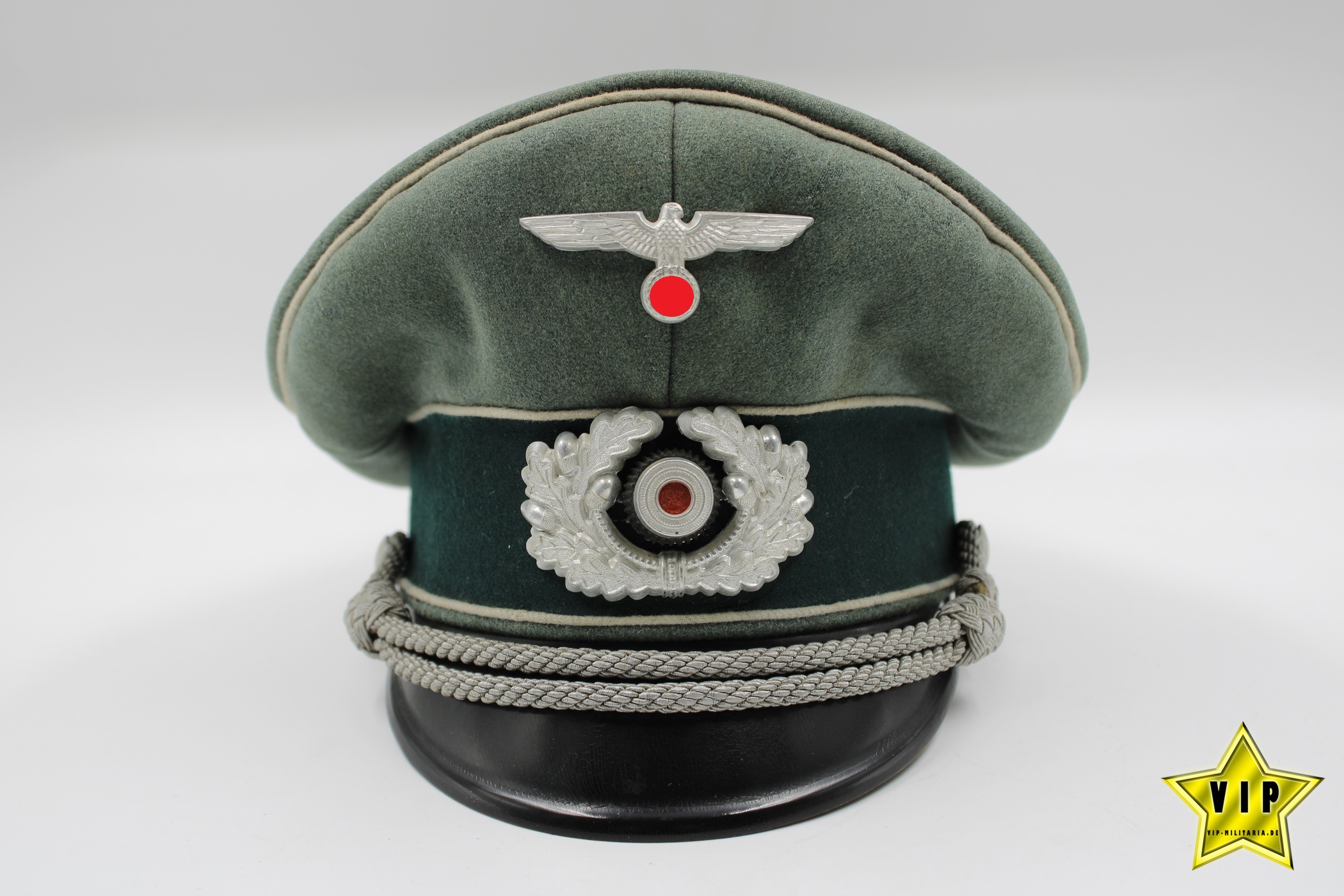 Infanterie Offizier Schirmmütze mit Hersteller