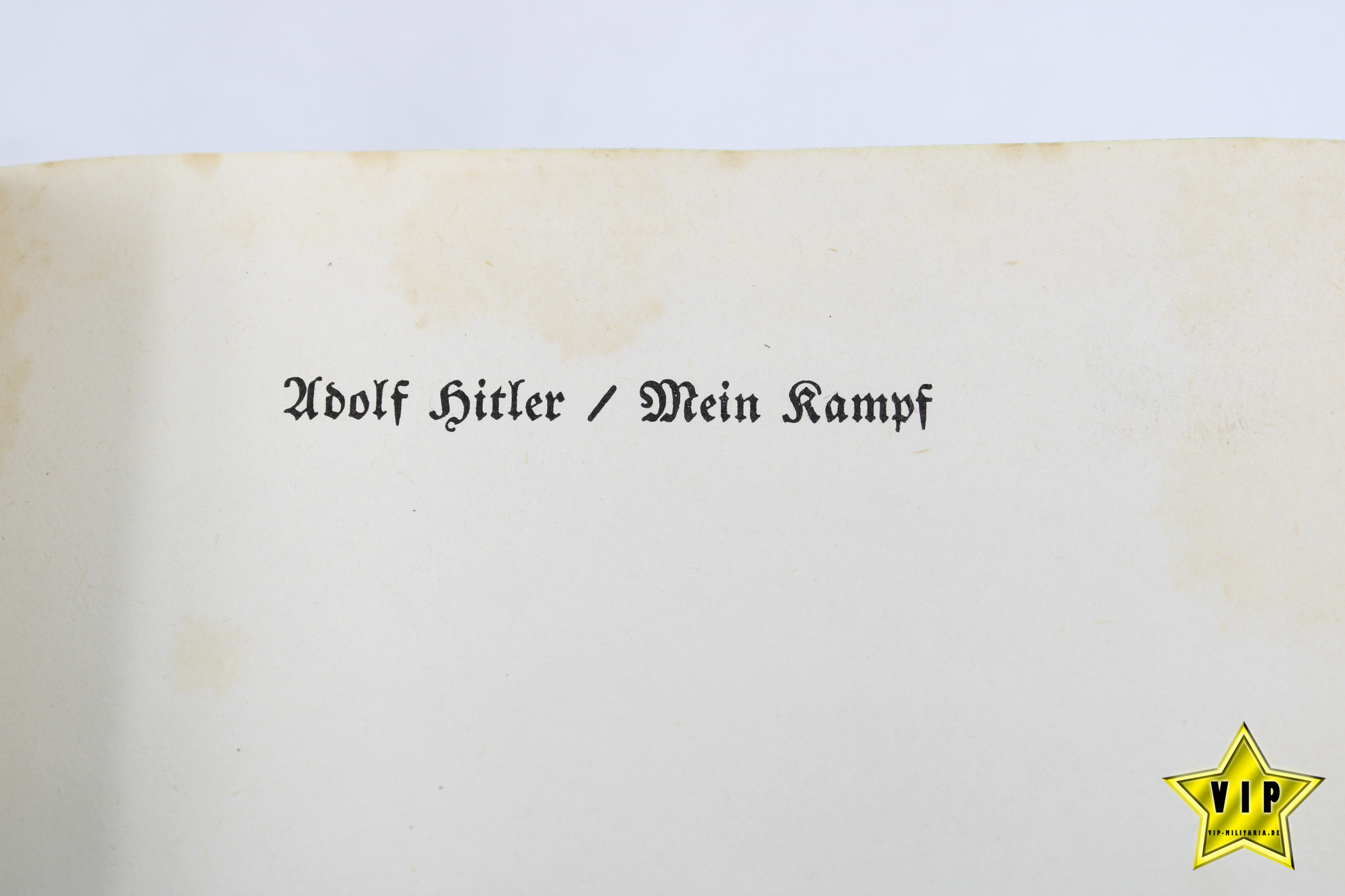 Mein Kampf 1939 Volksausgabe 