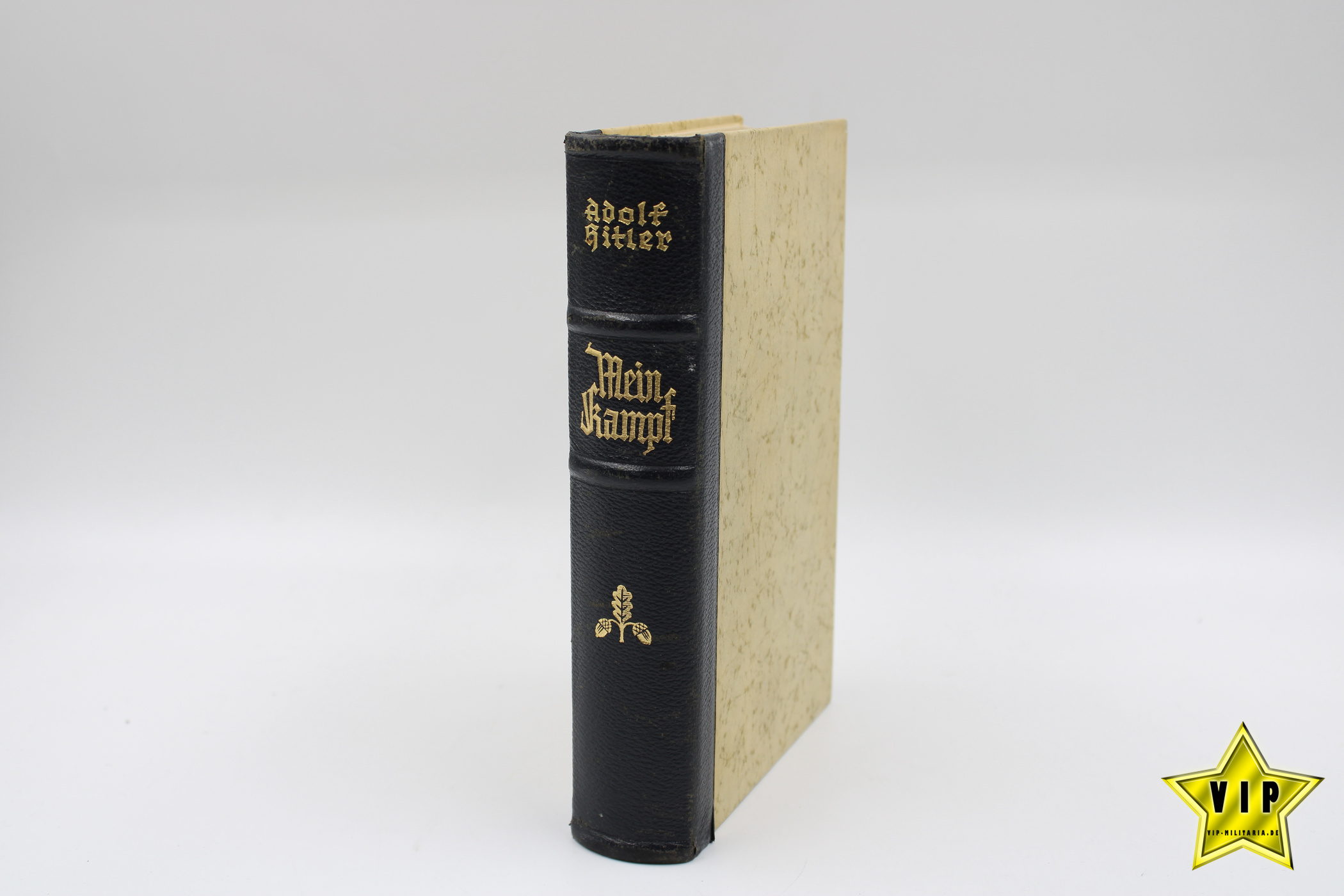 Mein Kampf 1939 im Schuber mit Goldschnitt