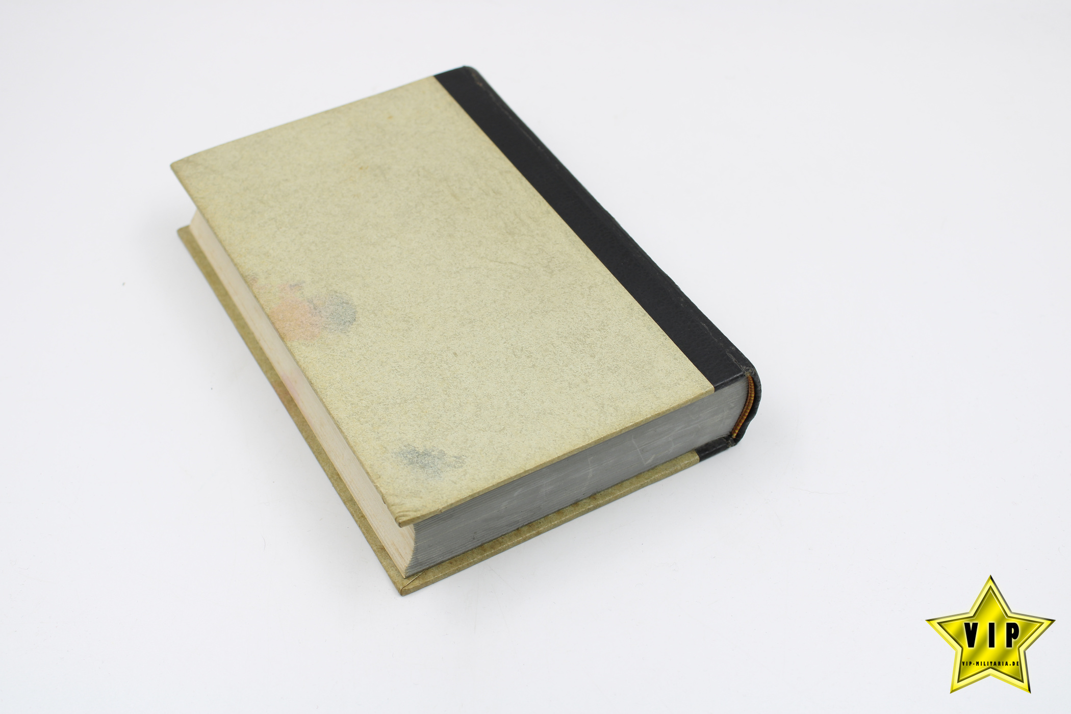 Mein Kampf 1943 mit blanko Widmungsseite in Lateinschrift