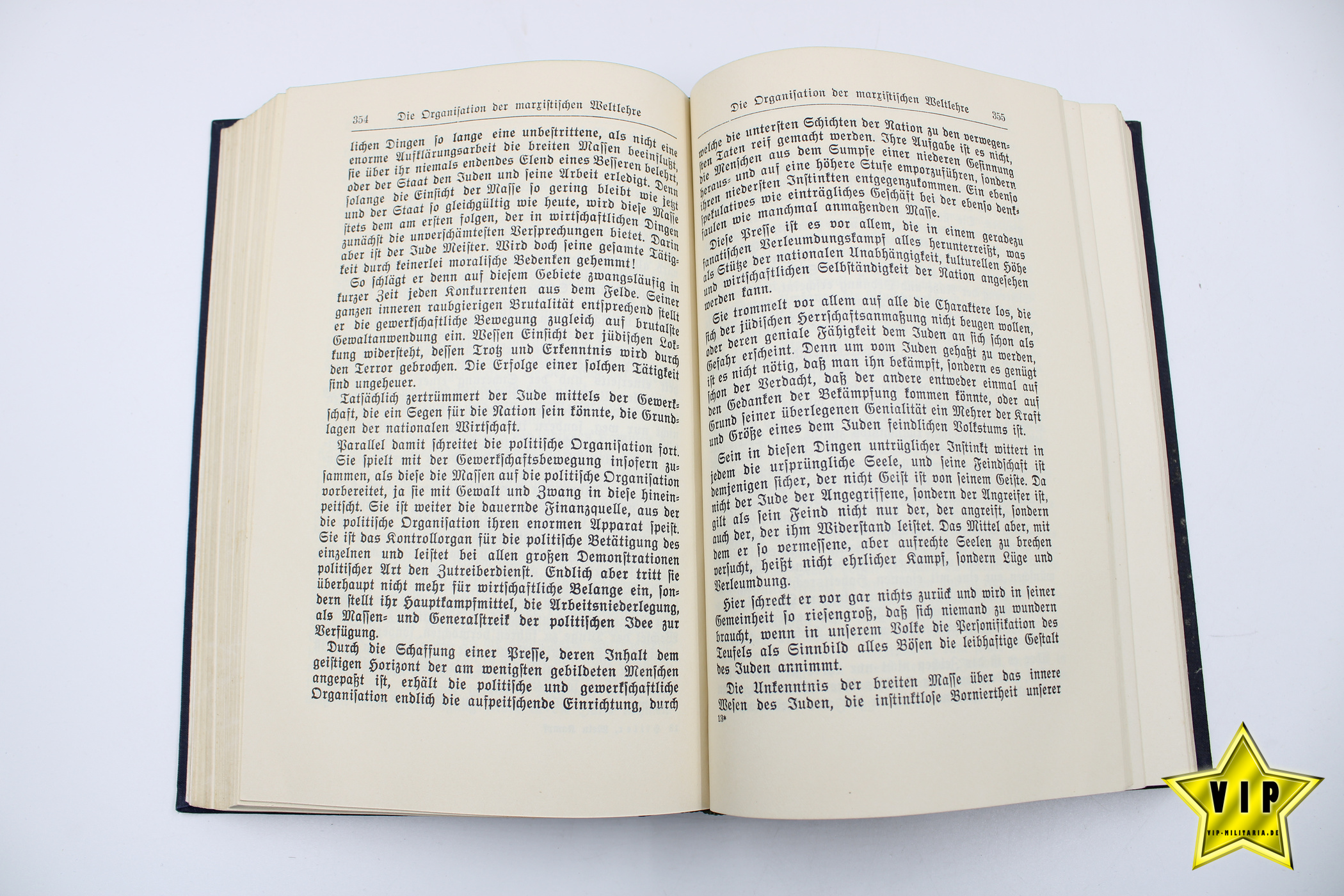 Mein Kampf 1933 Volksausgabe mit Widmung