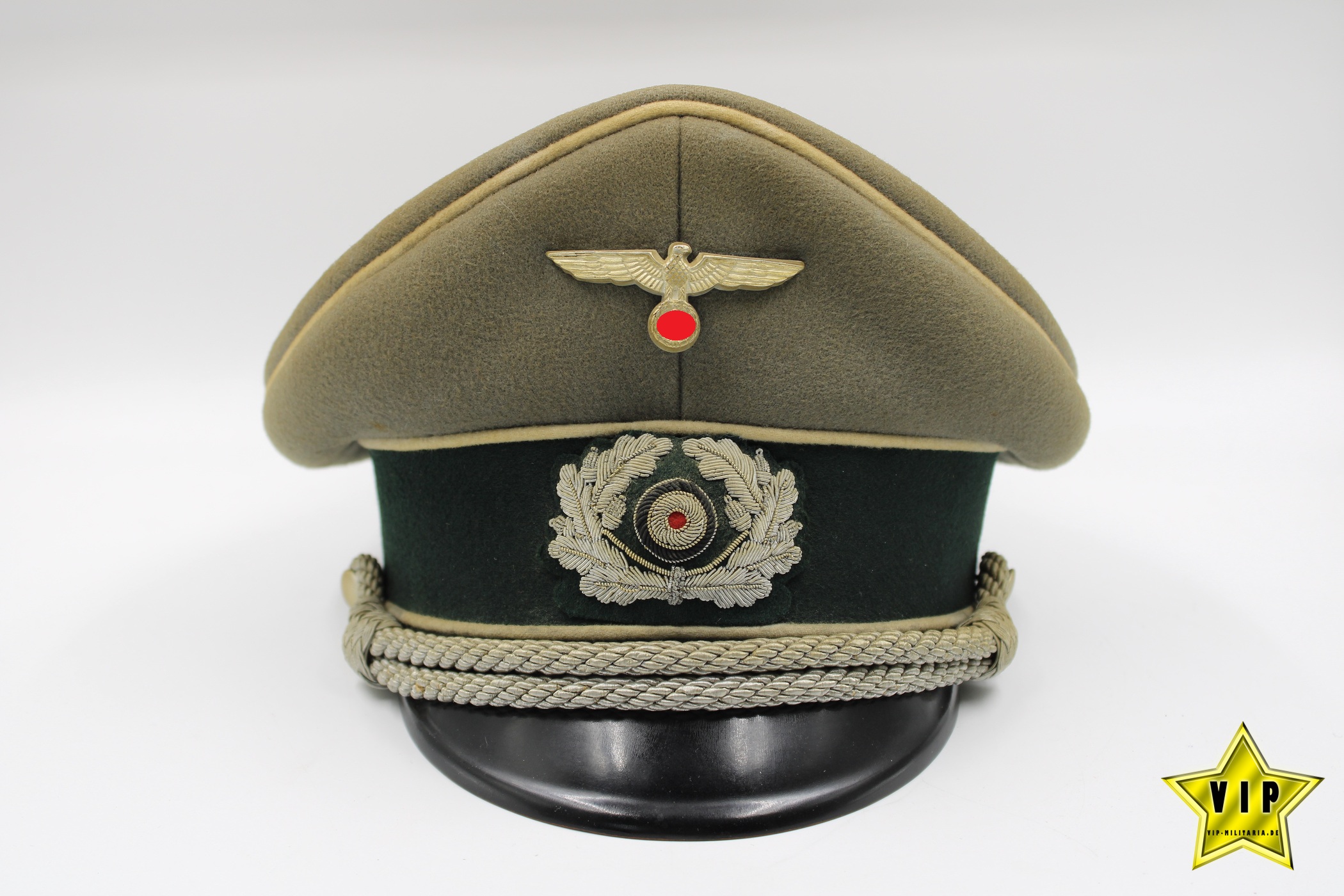 Infanterie Offizier Schirmmütze mit träger Bilder Bayreuth