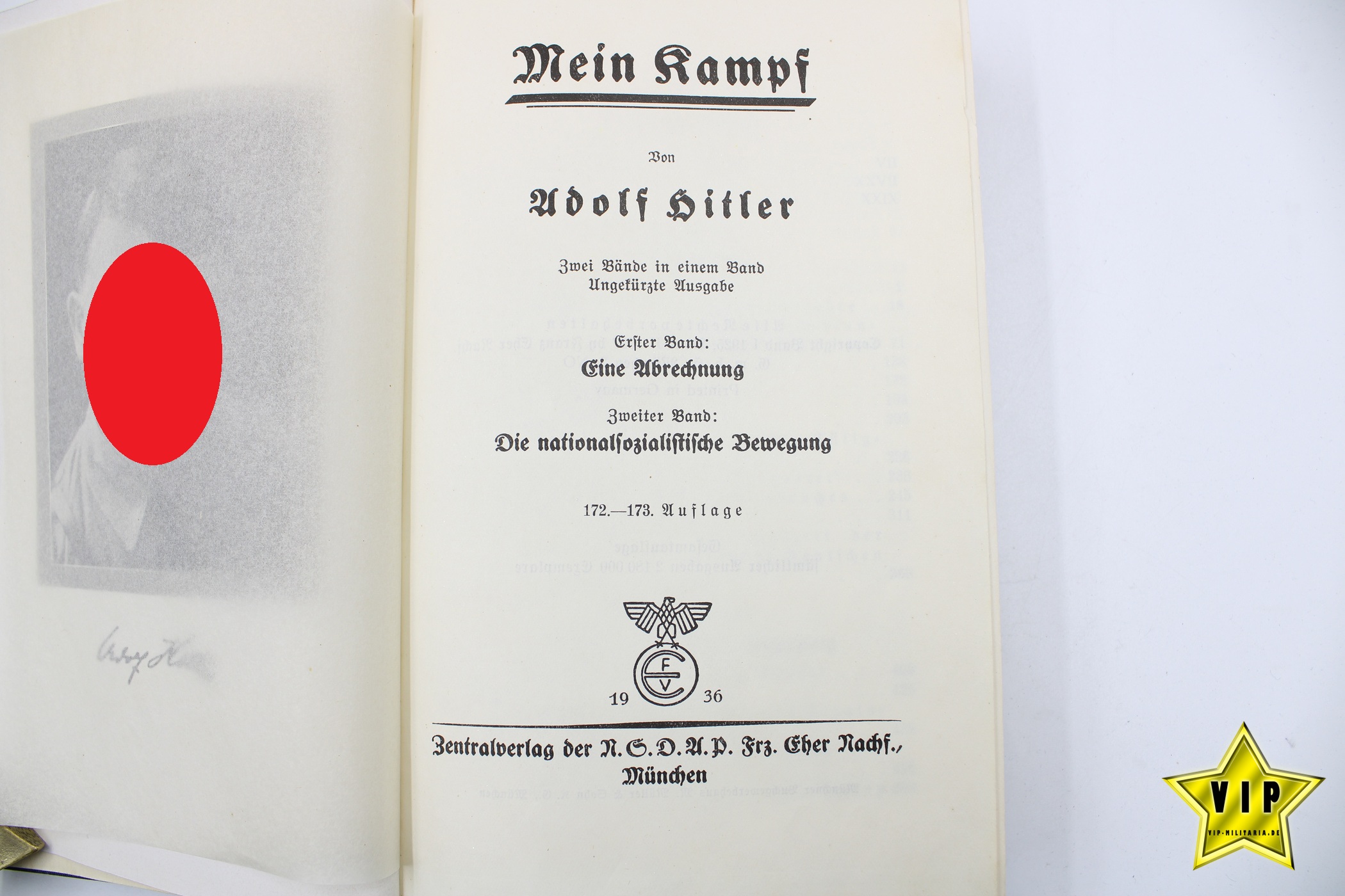 Mein Kampf 1936 Volksausgabe