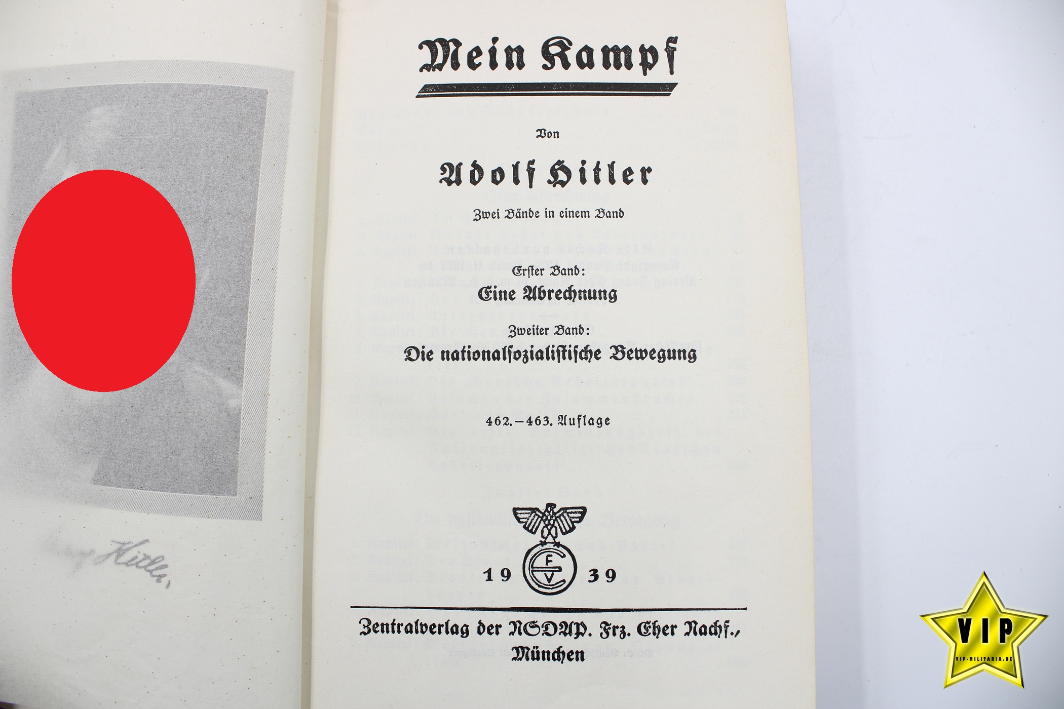 Mein Kampf 1939 Volksausgabe