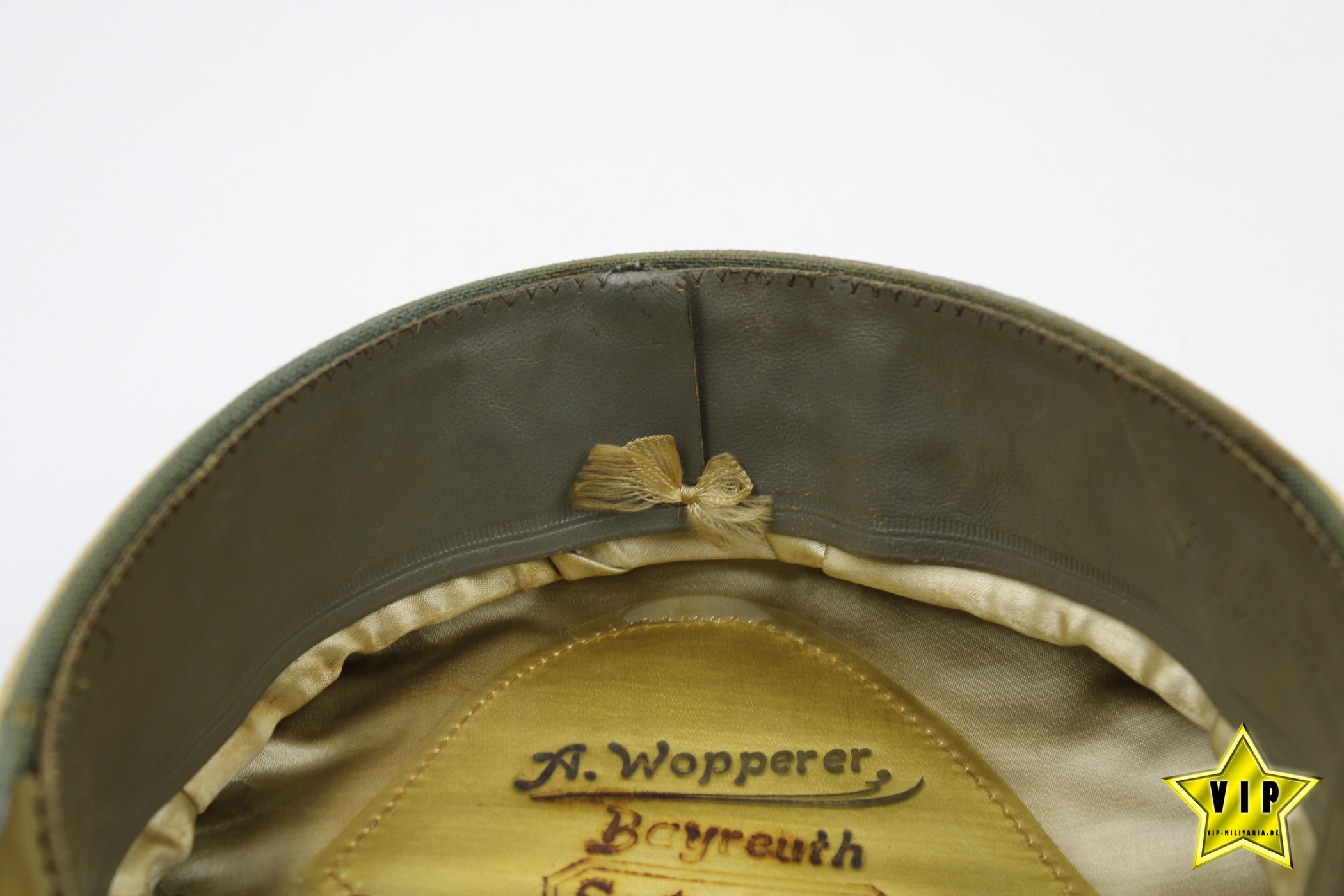 Infanterie Offizier Schirmmütze mit träger Bilder Bayreuth