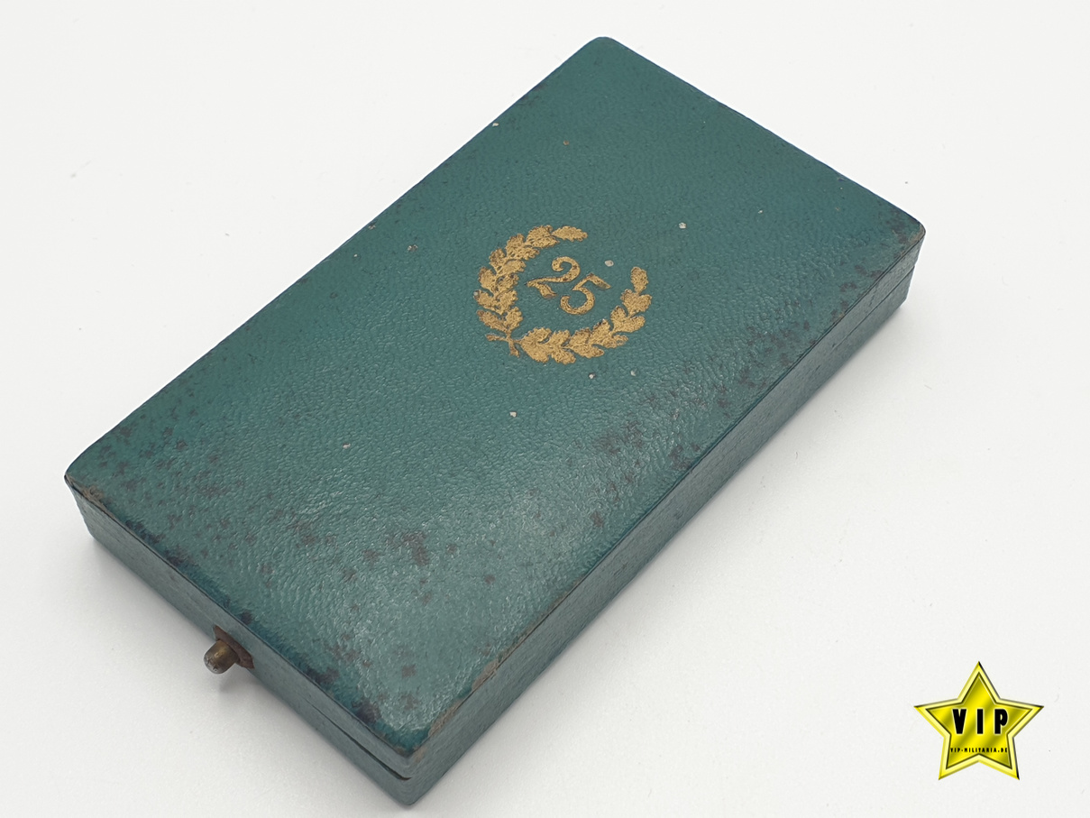 Dienstauszeichnung Polizei 25 Jahre Gold im Etui Dienstauszeichnung Polizei 25 Jahre Gold im Etui