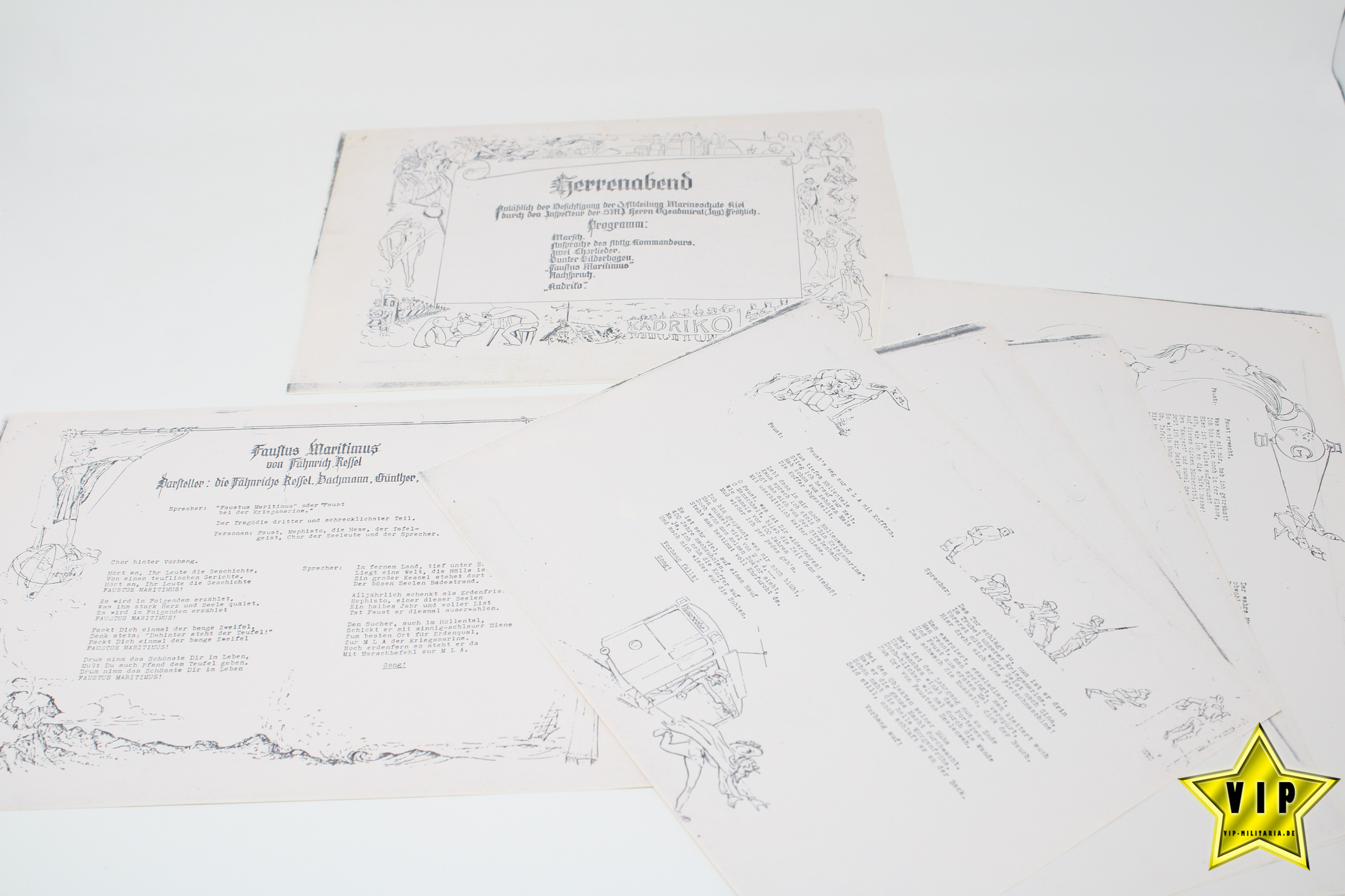 Minensucher Kriegsmarine Schwerine Berlin / Nachlass einer Person