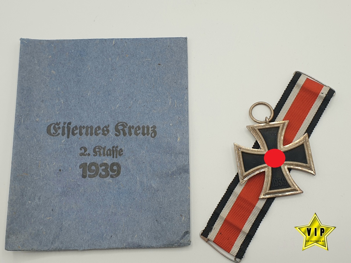 Eisernes Kreuz 2. Klasse mit Tüte Hersteller " 65 "