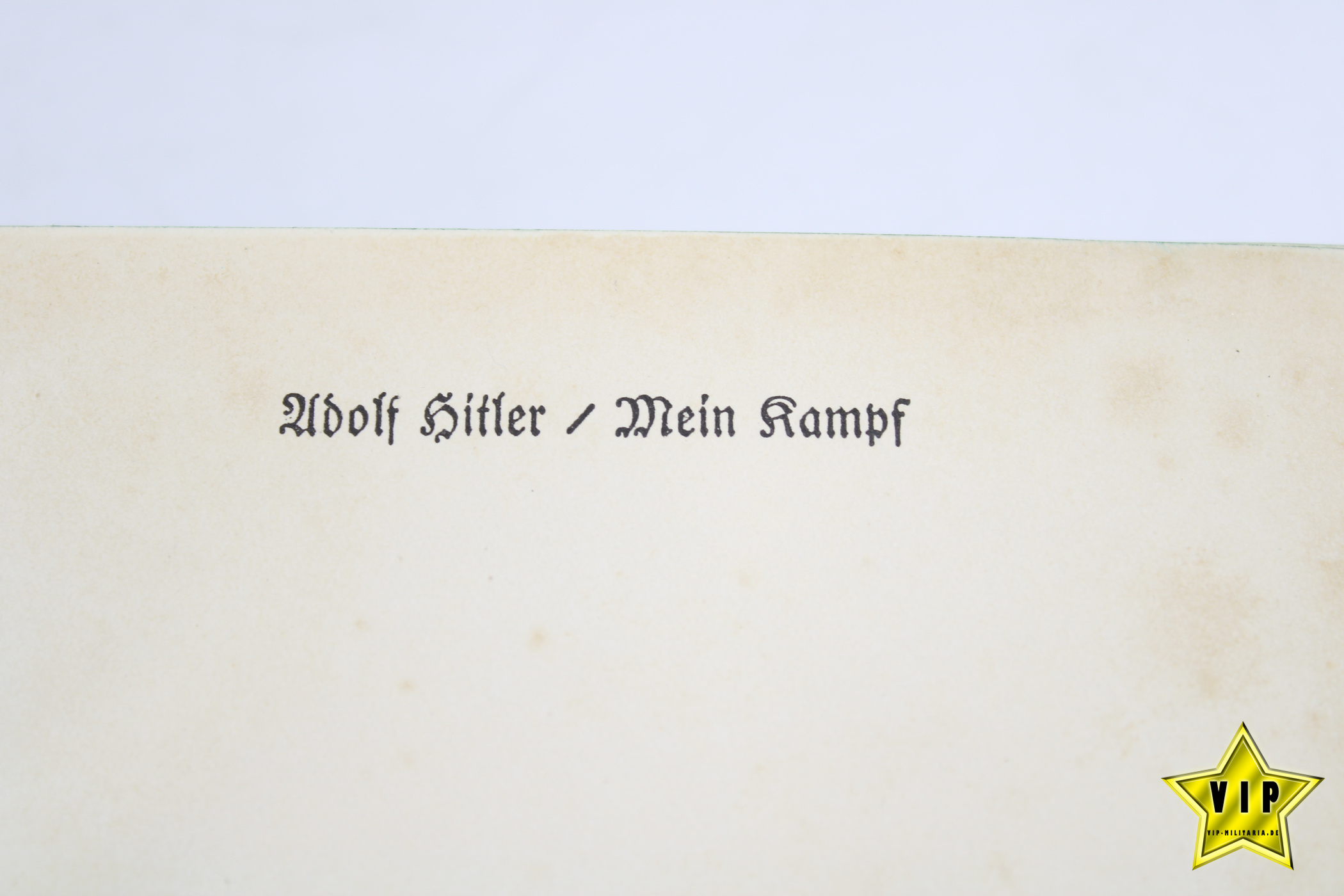 Mein Kampf 1934 Volksausgabe