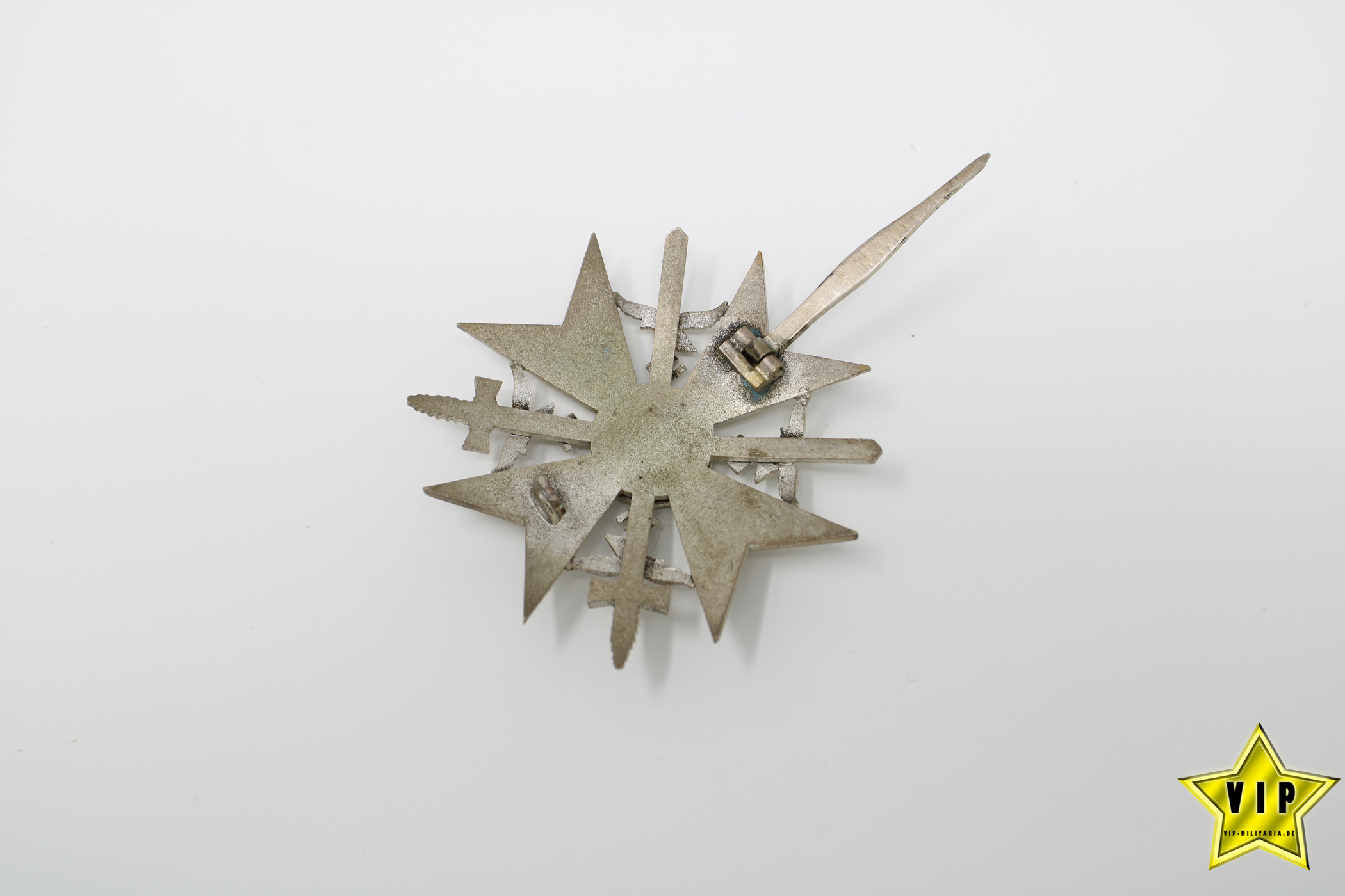 Spanienkreuz mit Schwertern in Silber Hersteller 4