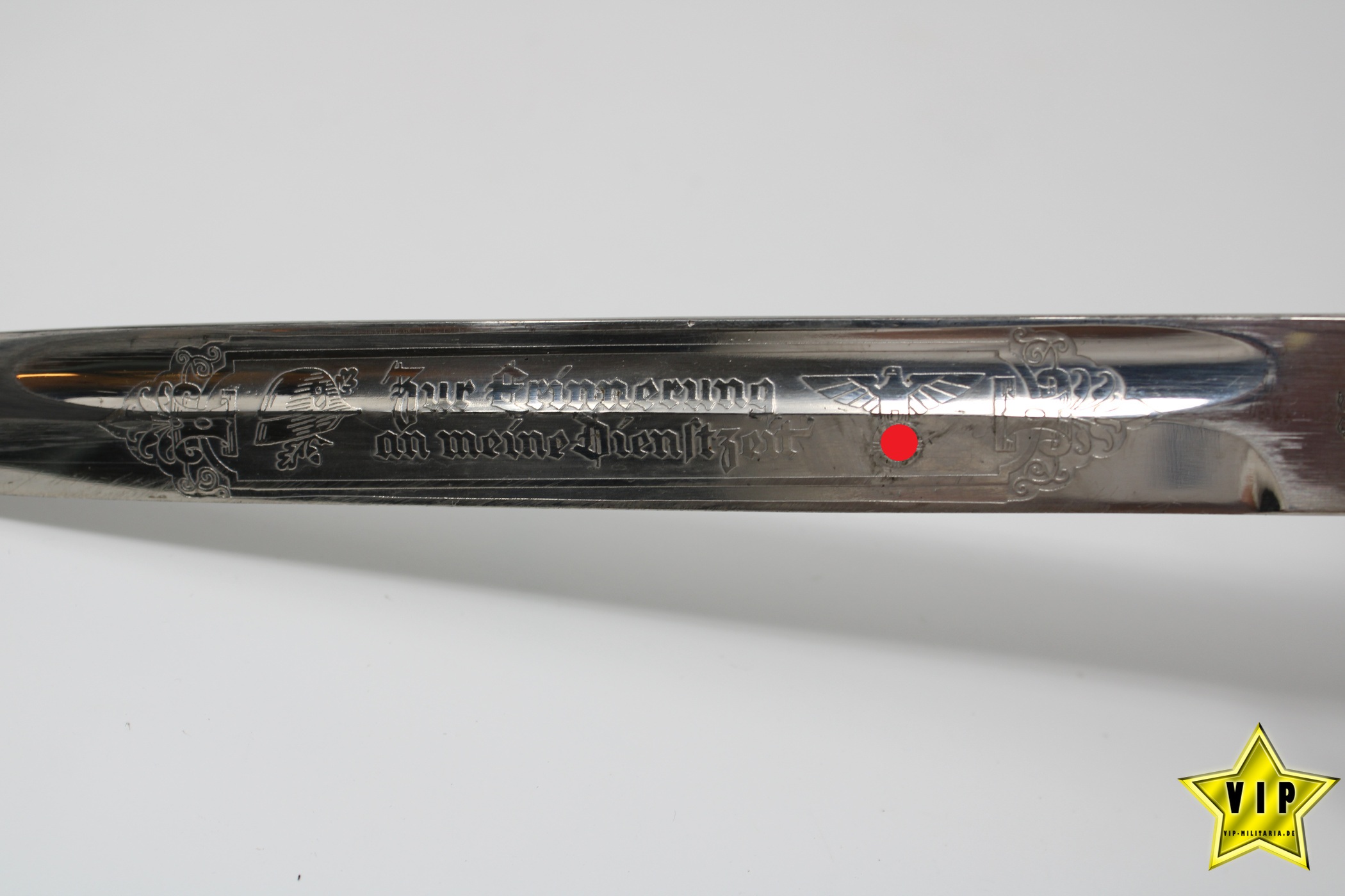 Ausgehbajonett mit Klingenätzung Gustav Spitzer, Solingen