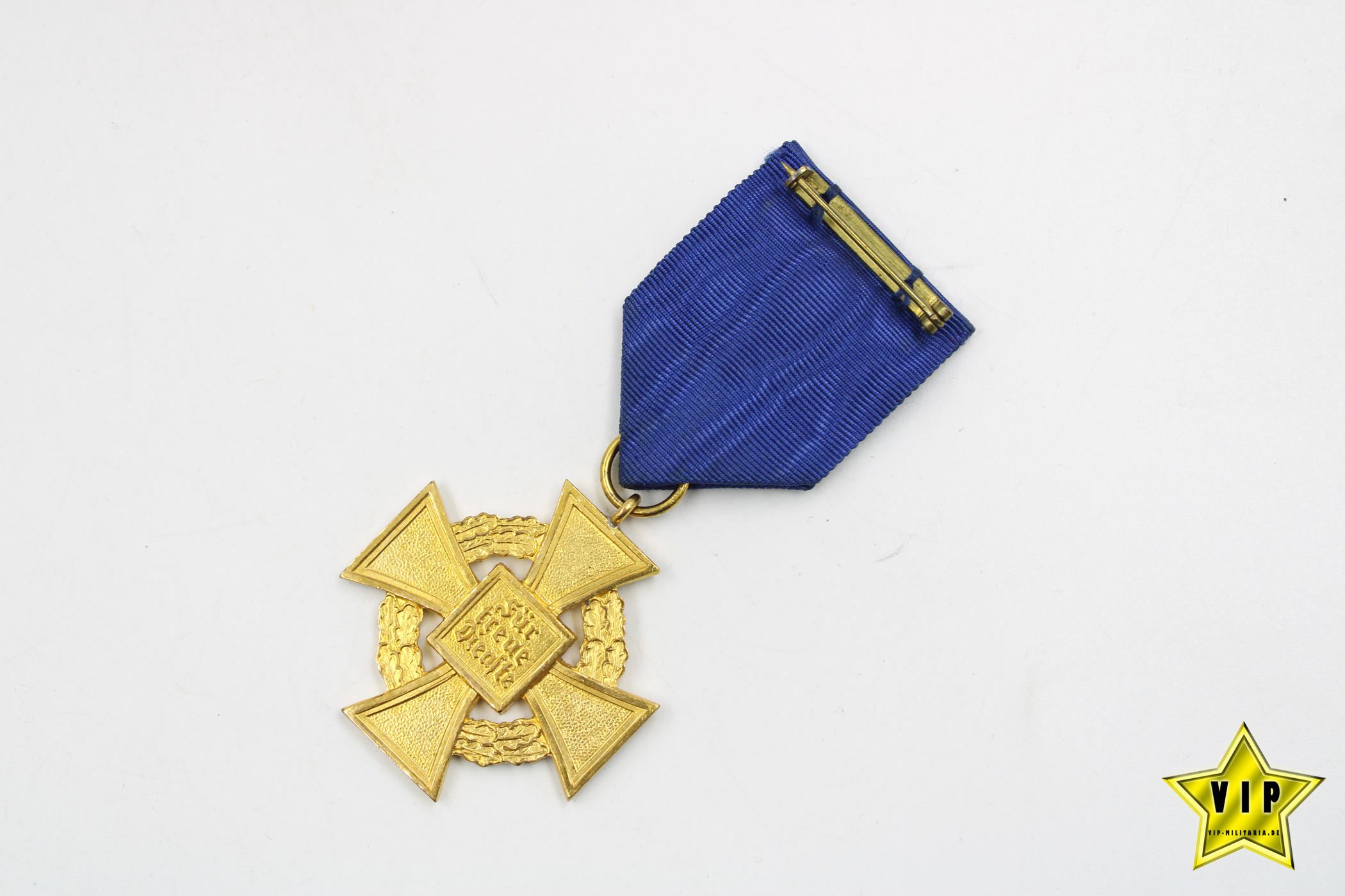 Treuedienst Ehrenzeichen in Gold 40 Jahre im Etui Hersteller Deschler & Sohn, München 