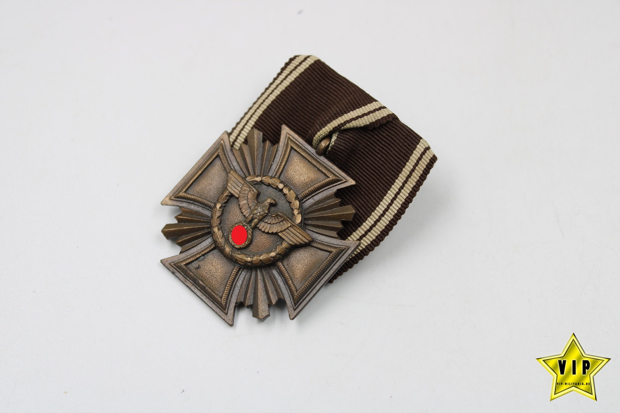 NSDAP Dienstauszeichnung in Bronze an Einzelspange