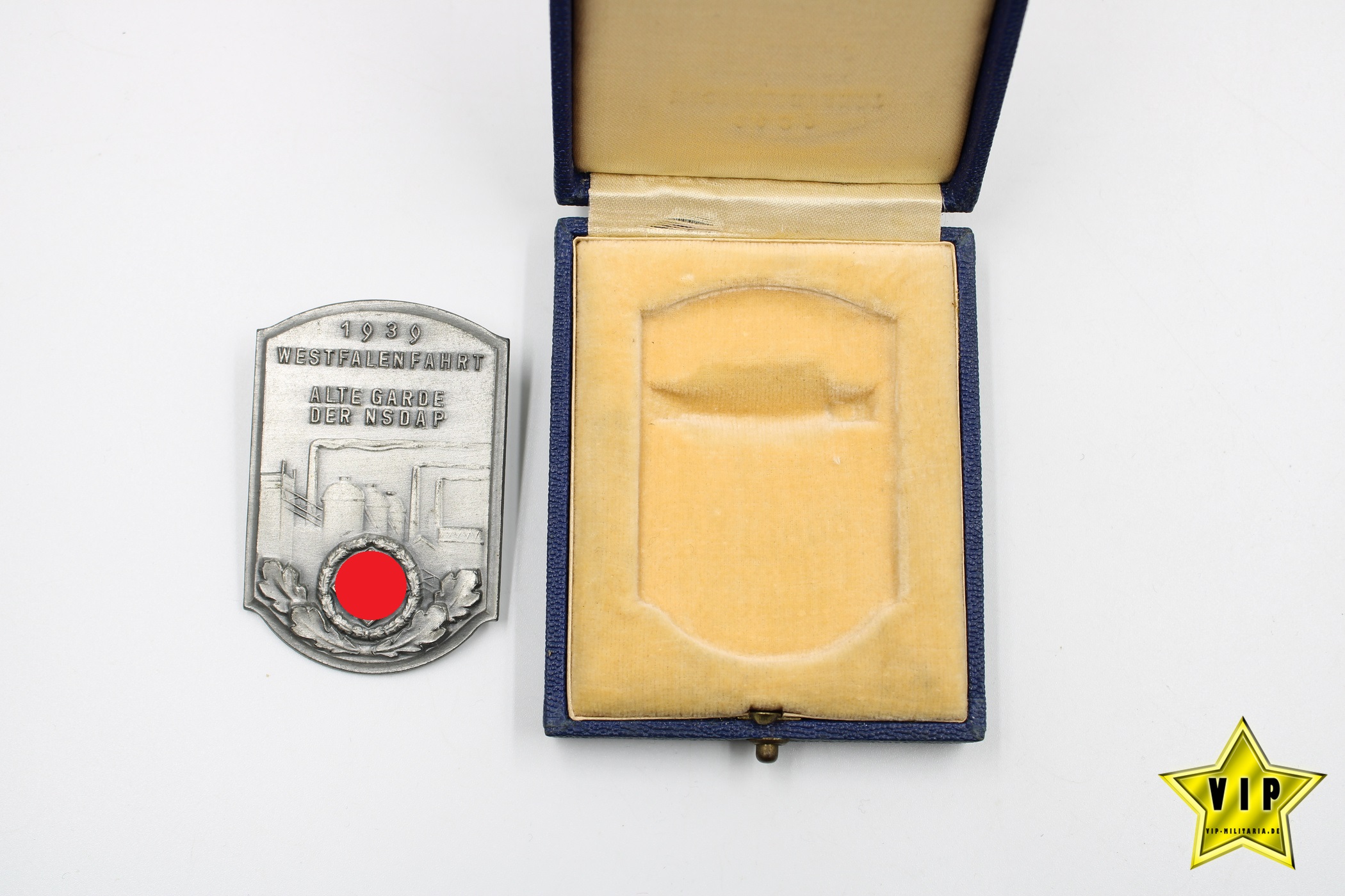 Alte Garde der NSDAP Westfalenfahrt 1939 im Etui