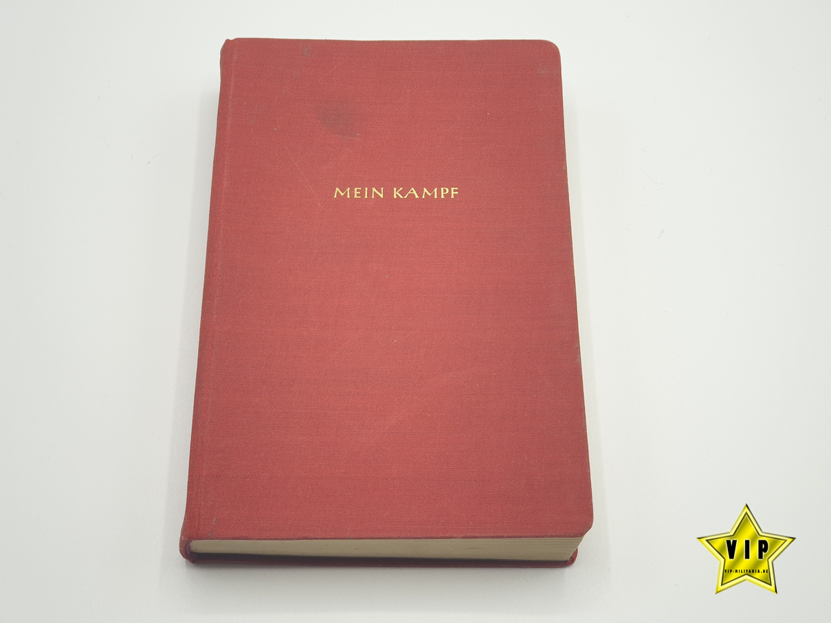 Adolf Hitler " Mein Kampf " rote Tornisterausgabe 1940