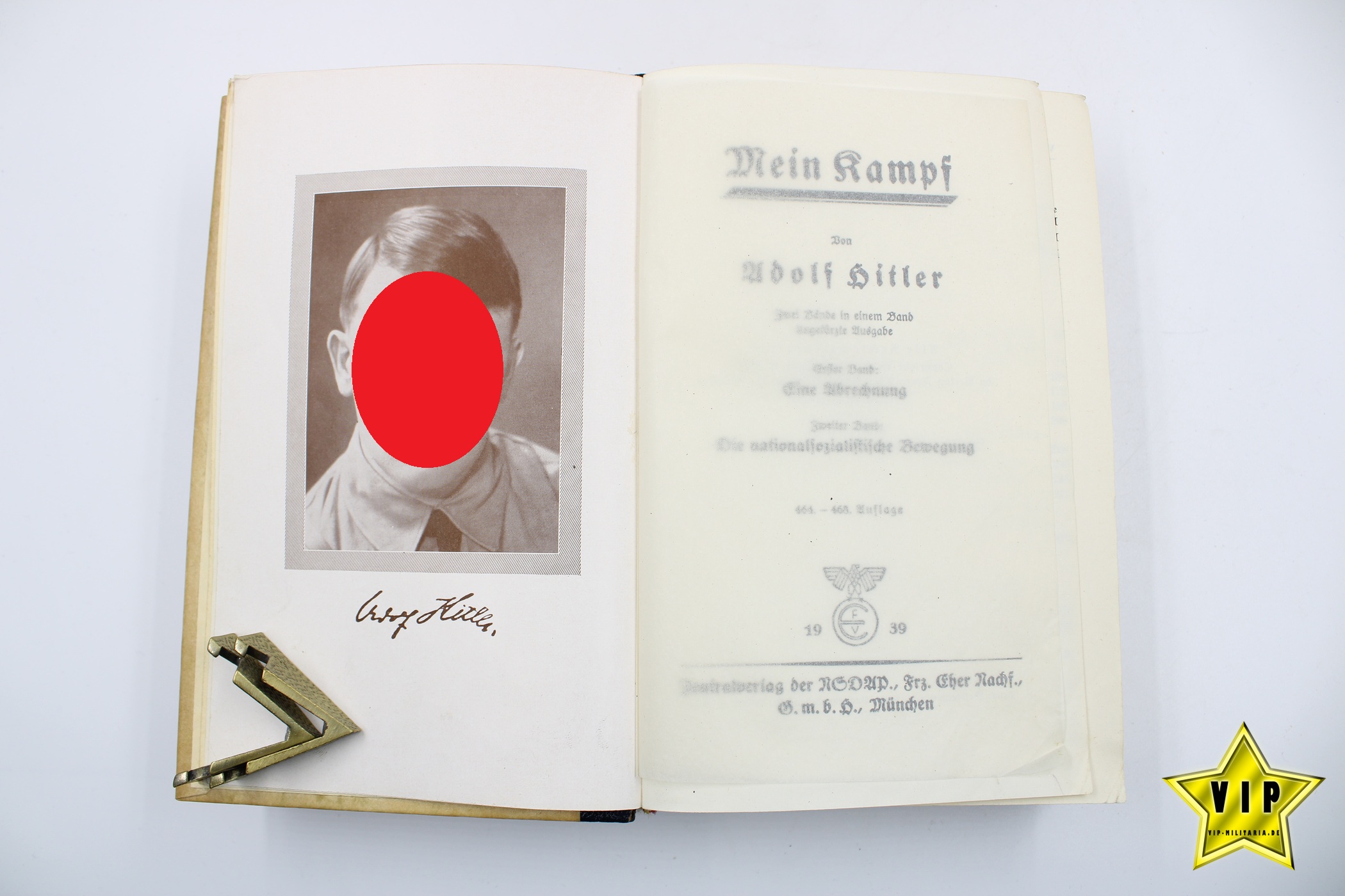 Mein Kampf 1939 mit Goldschnitt