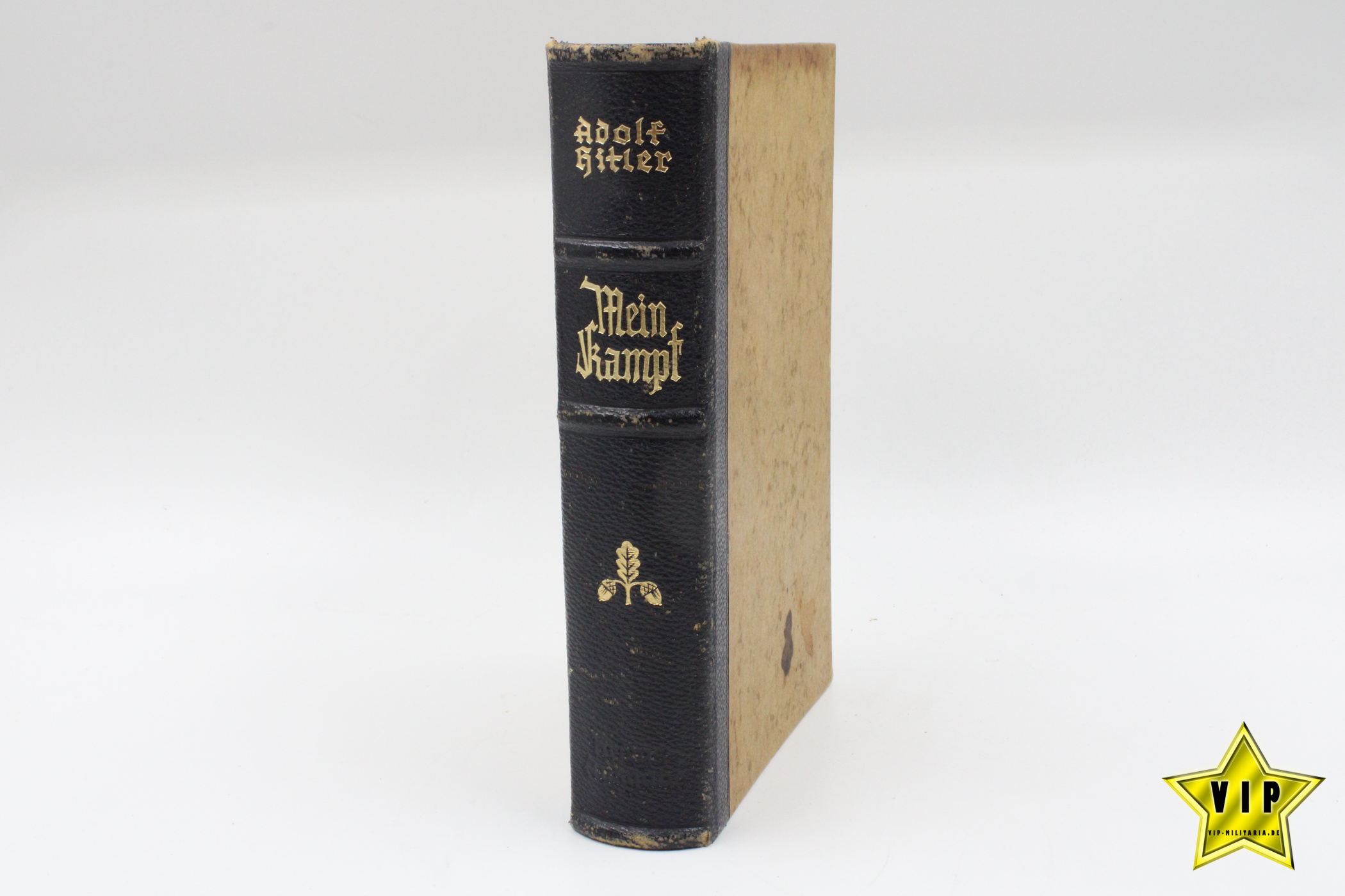 Mein Kampf 1940 Hochzeitsausgabe mit Widmung der Kreisstadt Nürtingen