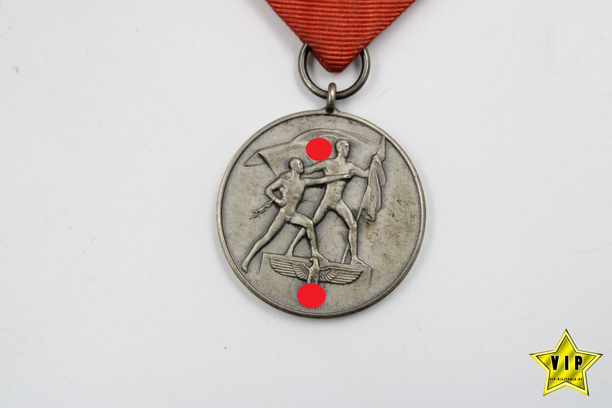 Anschluss Medaille 13. März 1938 Österreich im Verleihungsetui