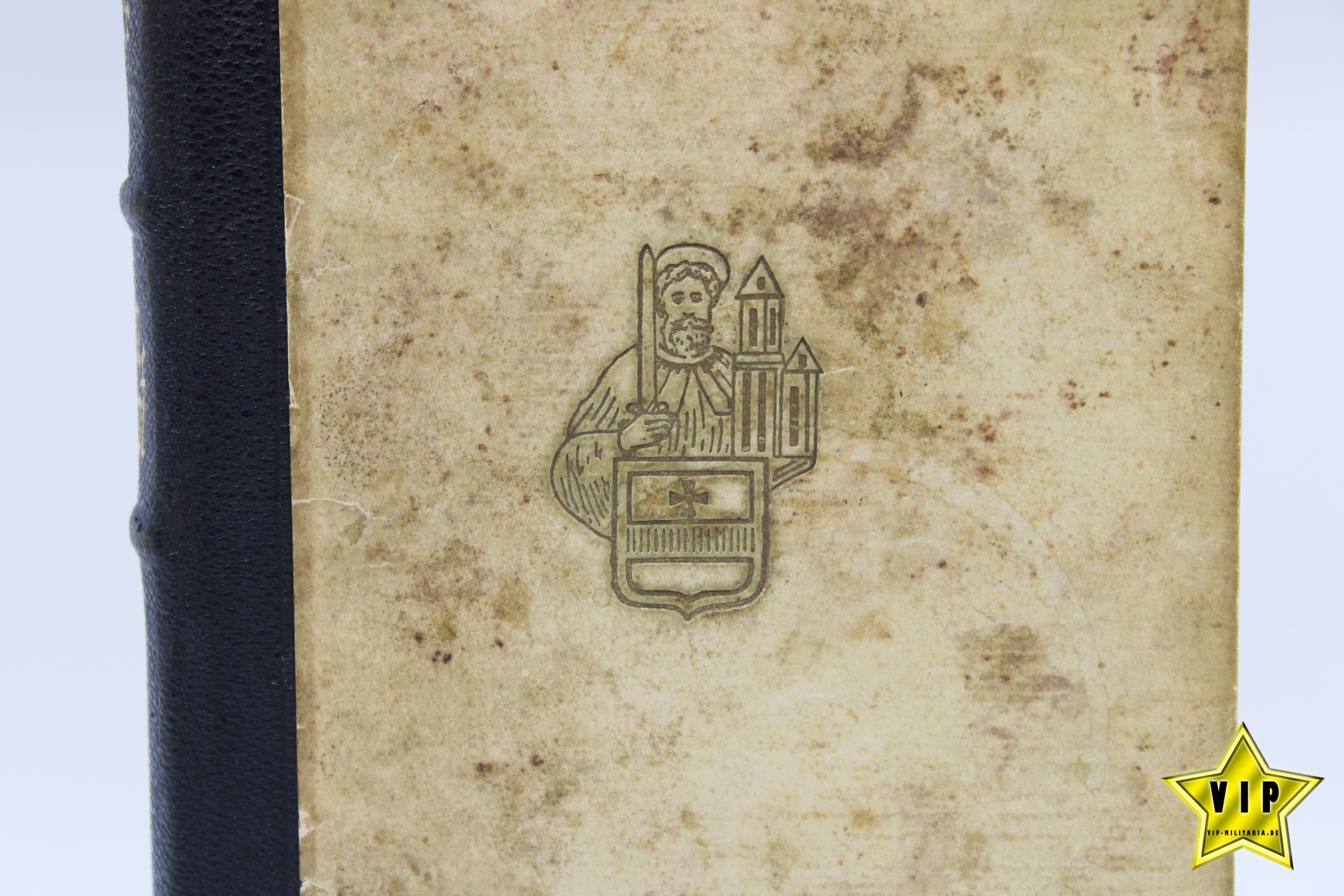 Mein Kampf 1939 mit Stadtwappen Meppen mit Goldschnitt im Schuber